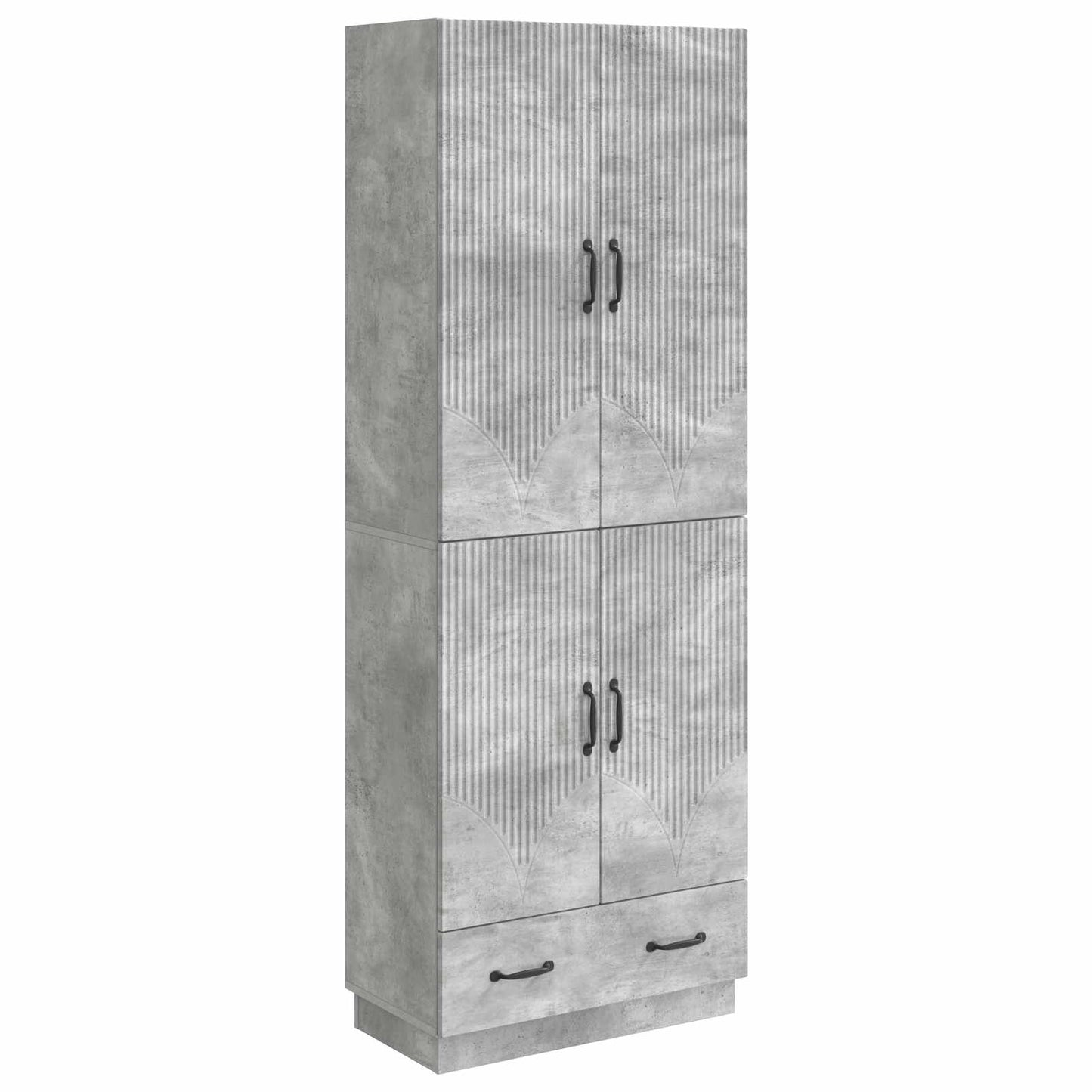 Cabinet Set 2 pcs Engineered Wood