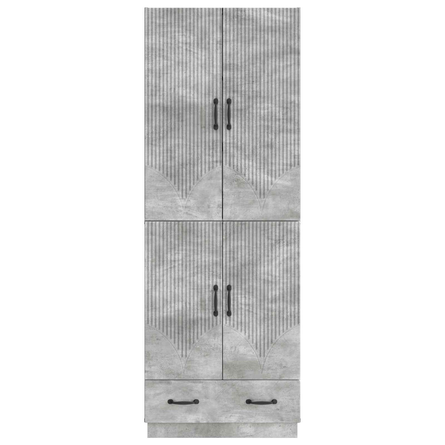 Cabinet Set 2 pcs Engineered Wood