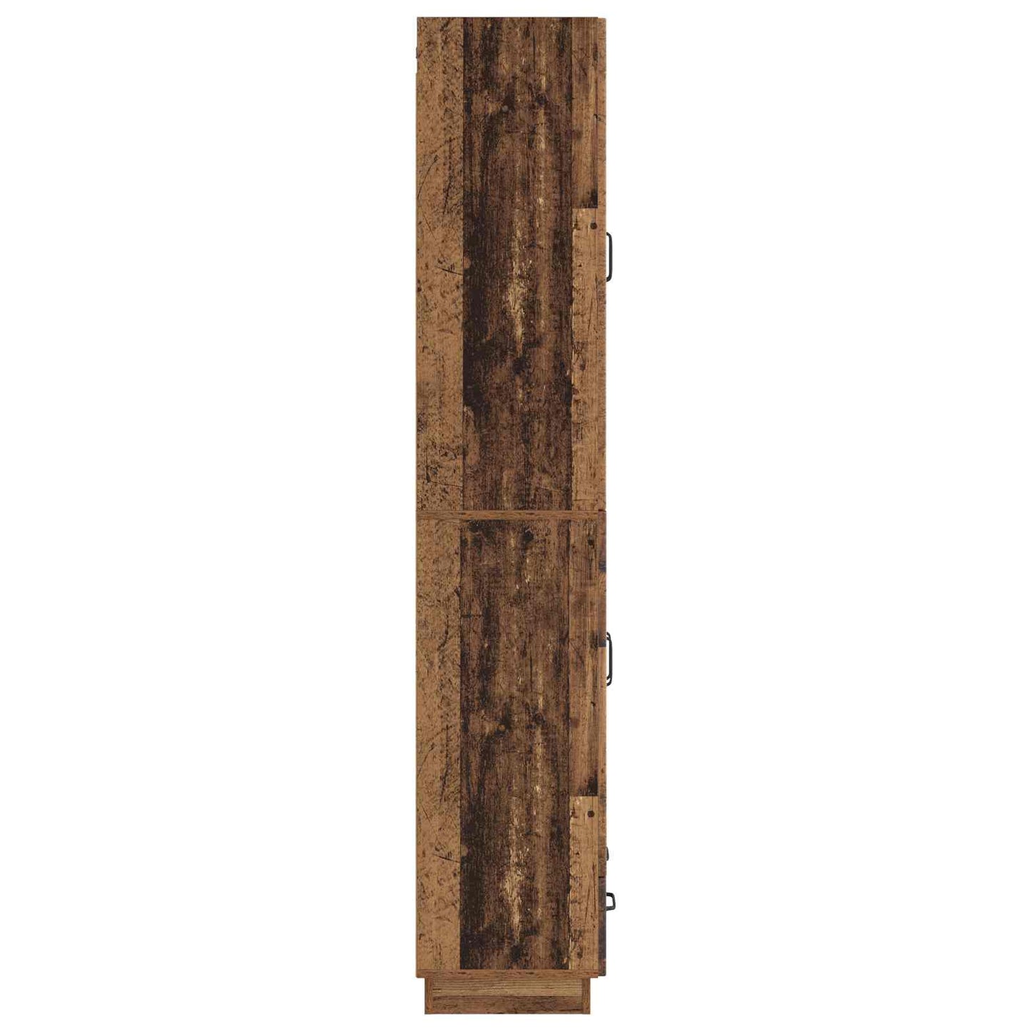 Cabinet Set 2 pcs Old Wood Engineered Wood