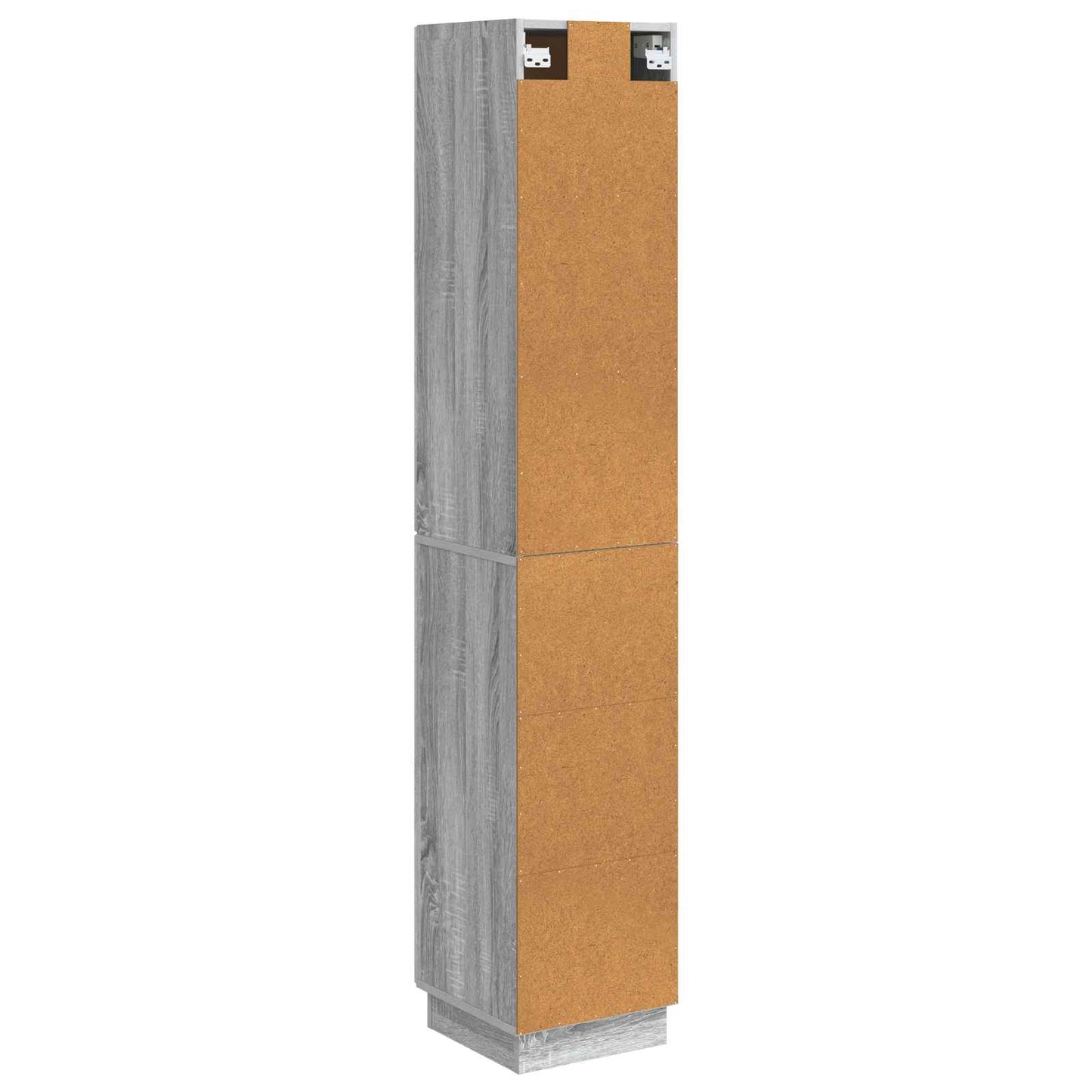 Cabinet Set 2 pcs Grey Sonoma Engineered Wood
