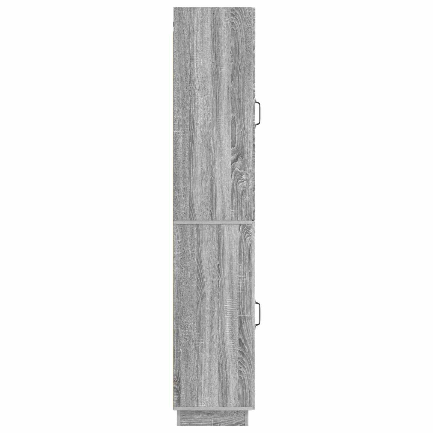 Cabinet Set 2 pcs Grey Sonoma Engineered Wood
