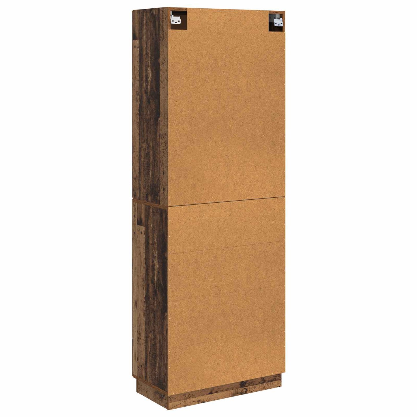 Cabinet Set 2 pcs Old Wood 66 x 34.5 x 87 cm Engineered Wood