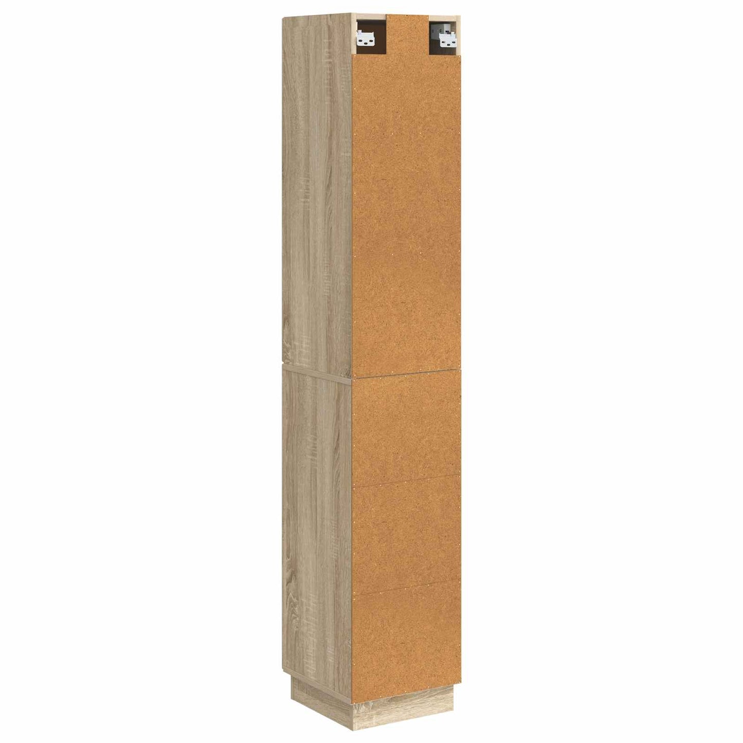 Cabinet Set 2 pcs 33 x 34.5 x 87 cm Engineered Wood Sonoma Oak