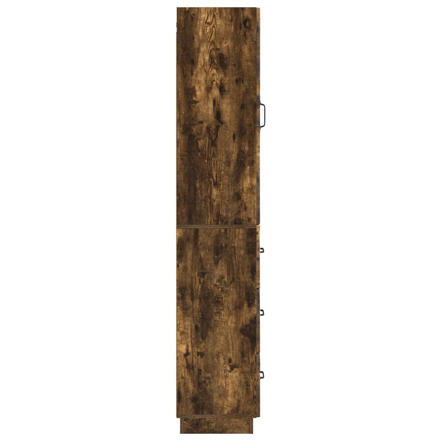 Cabinet Set 2 pcs Smoked Oak 33 x 34.5 x 87 cm Engineered Wood