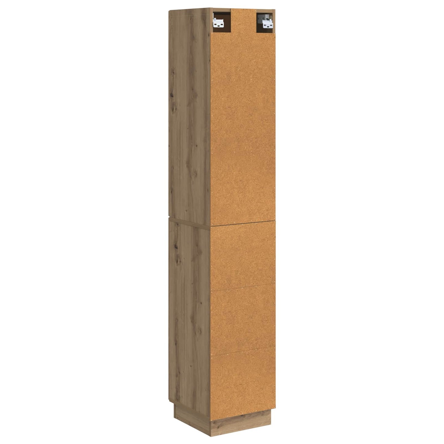 Cabinet Set 2 pcs 33 x 34.5 x 87 cm Engineered Wood Artisan Oak