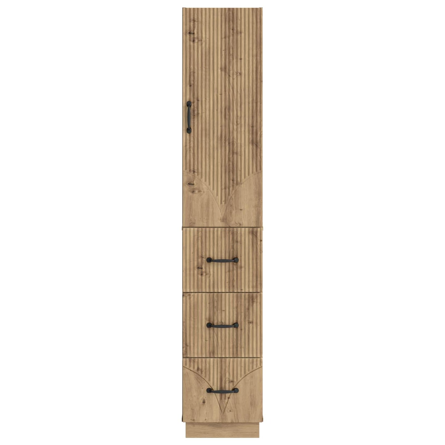 Cabinet Set 2 pcs Artisan Oak 33 x 34.5 x 87 cm Engineered Wood