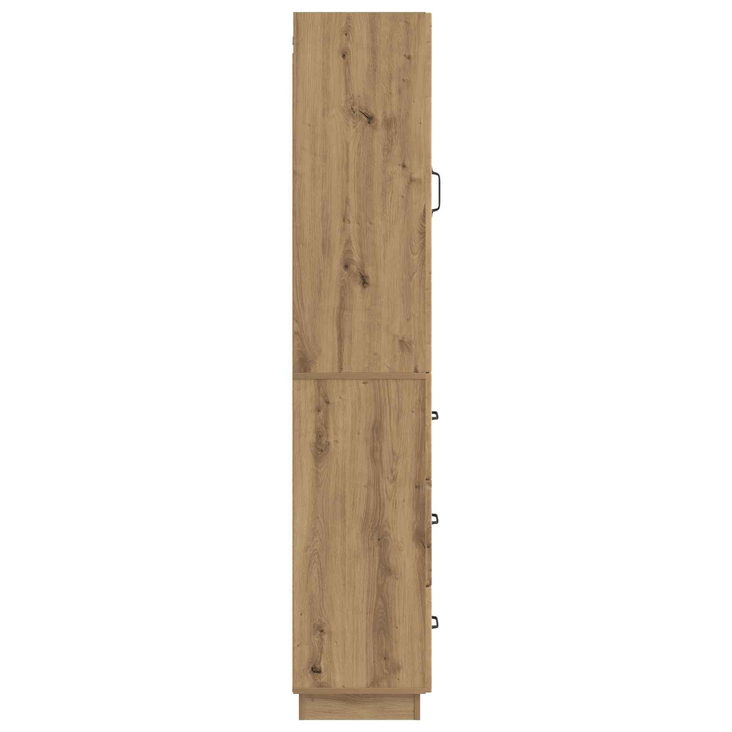 Cabinet Set 2 pcs 33 x 34.5 x 87 cm Engineered Wood Artisan Oak