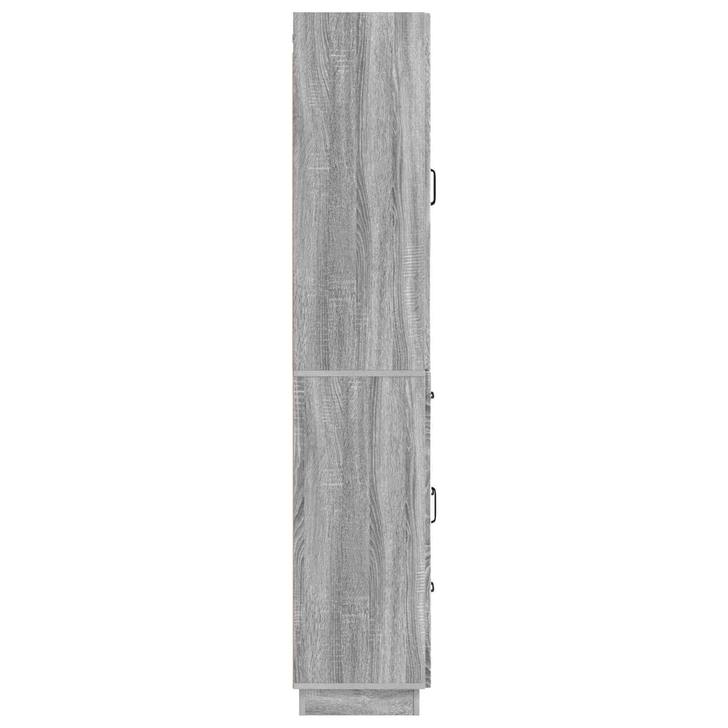 Cabinet Set 2 pcs Grey Sonoma Engineered Wood