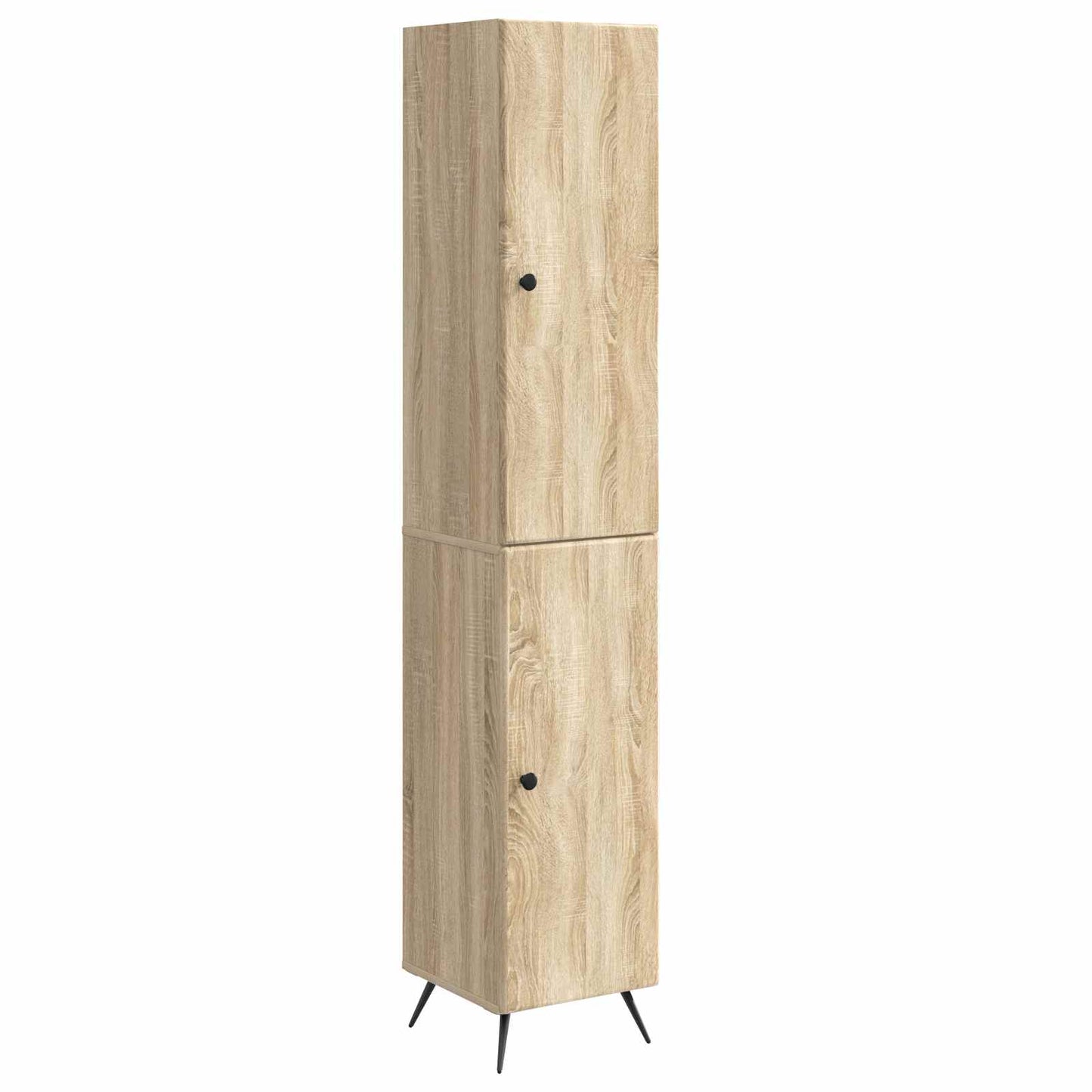 Cabinet Set 2 pcs Sonoma Oak Engineered Wood
