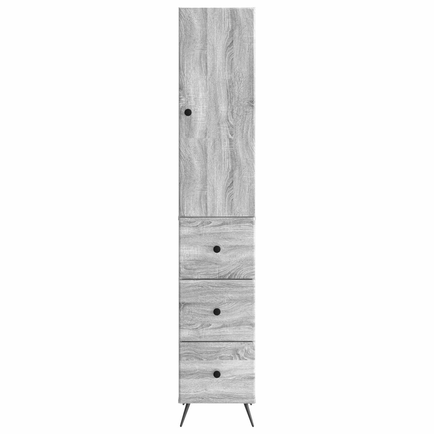 Cabinet Set 2 pcs 34.5 x 34.5 x 90 cm Engineered Wood