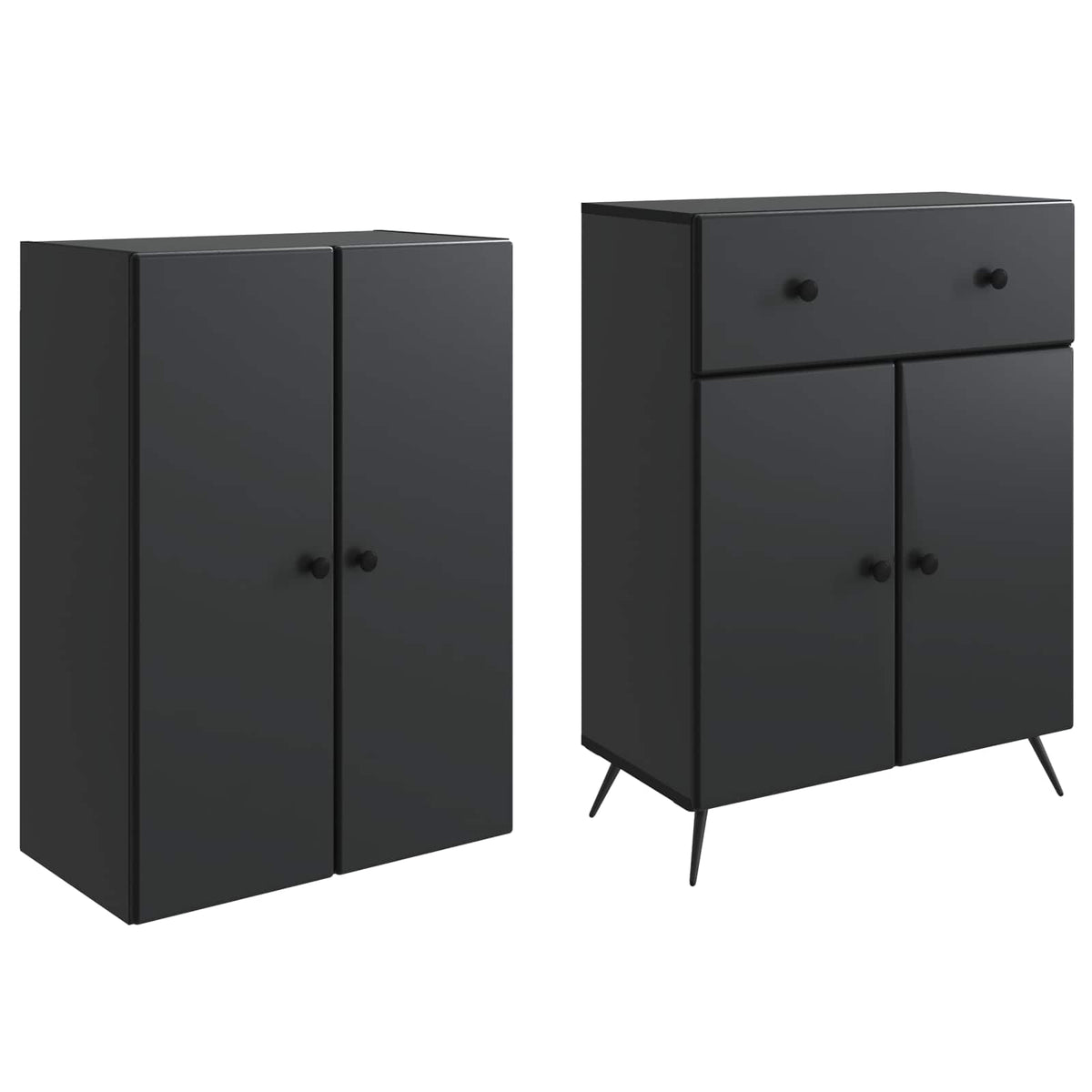 2 pcs Black