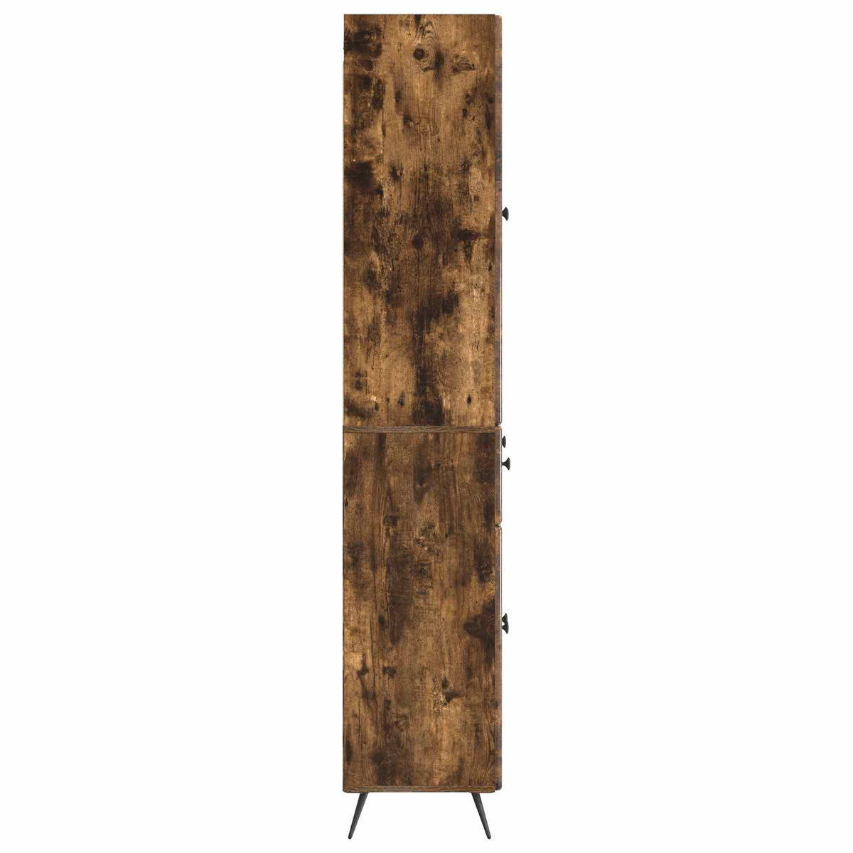 Cabinet Set 2 pcs Smoked Oak 66 x 34.5 x 90 cm Engineered Wood