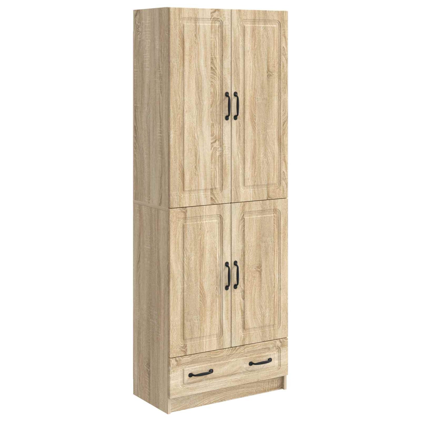 Cabinet Set 2 pcs Sonoma Oak Engineered Wood