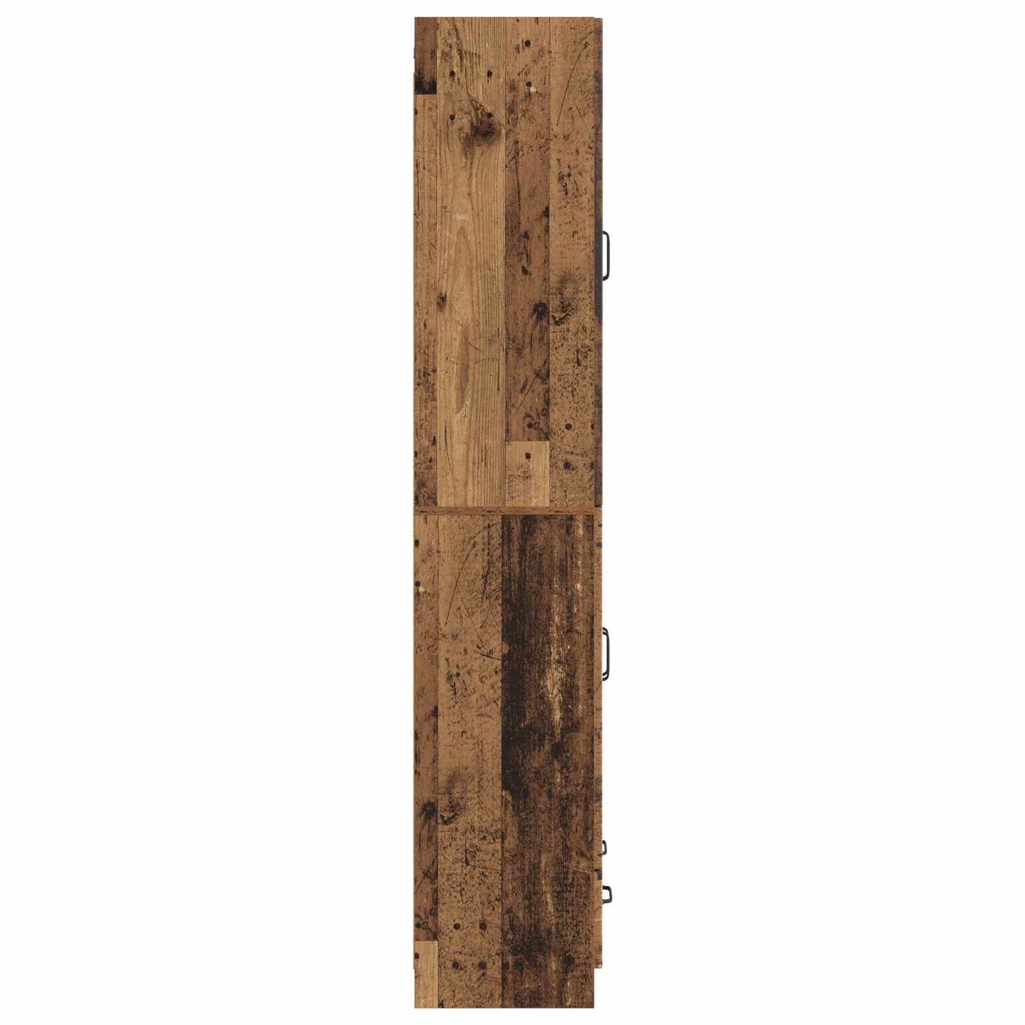 Cabinet Set 2 pcs Old Wood Engineered Wood
