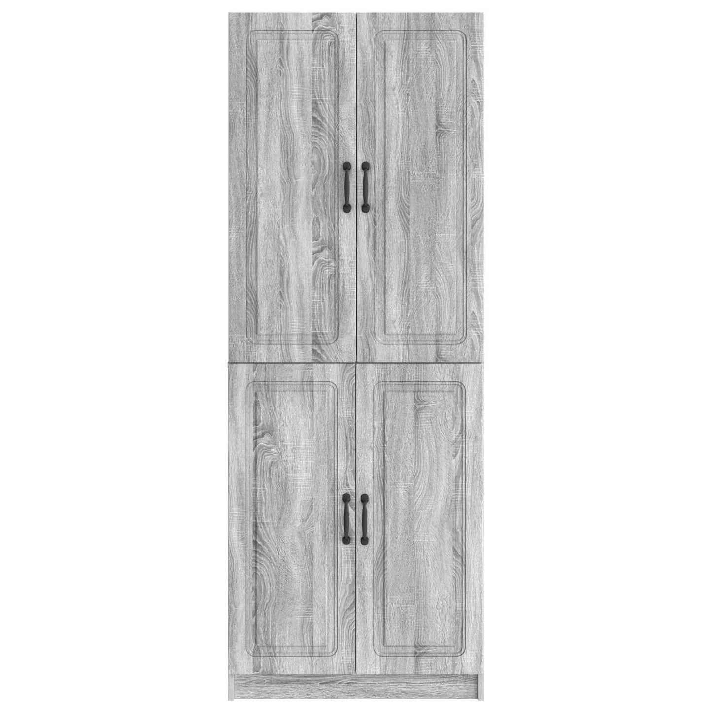 Cabinet Set 2 pcs Engineered Wood