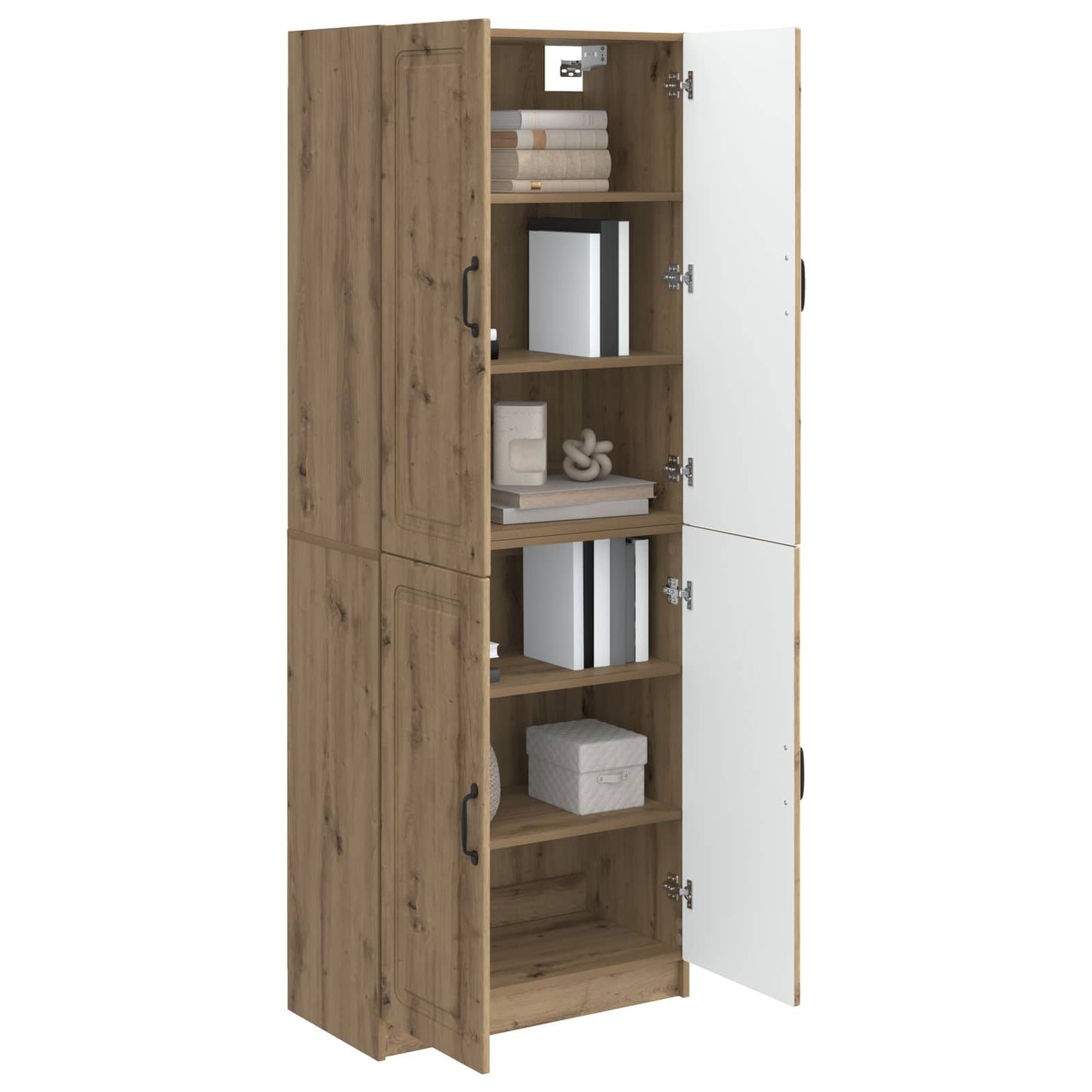 Cabinet Set 2 pcs Engineered Wood