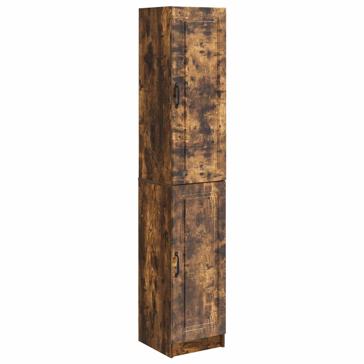 Cabinet Set 2 pcs Smoked Oak 33 x 34.5 x 87 cm Engineered Wood