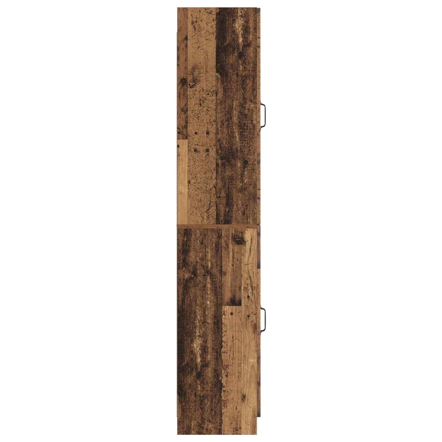 Cabinet Set 2 pcs Old Wood Engineered Wood