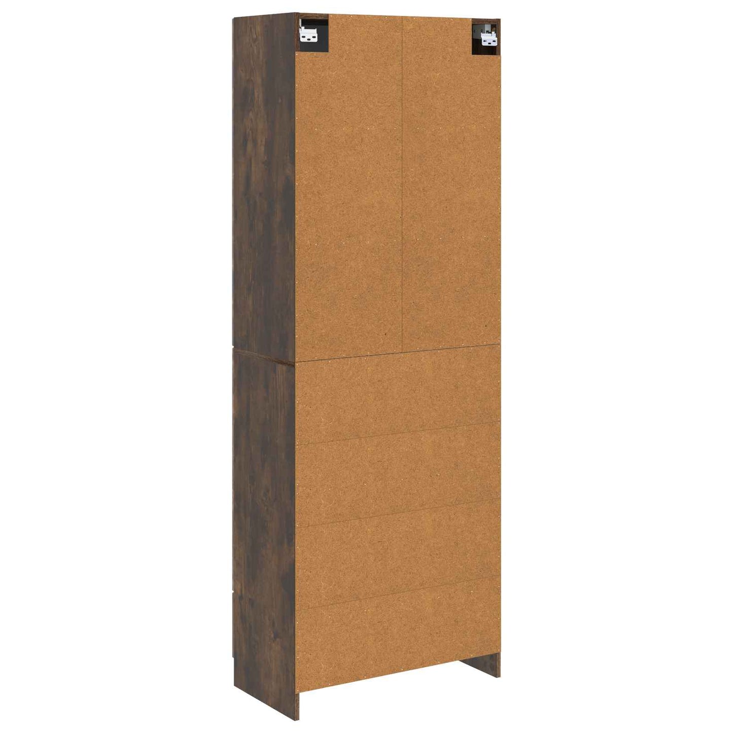 Cabinet Set 2 pcs 66 x 34.5 x 87 cm Engineered Wood Smoked Oak