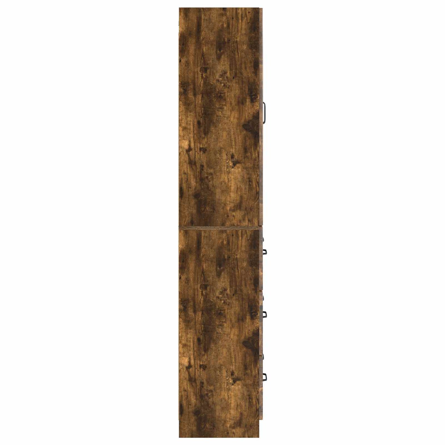 Cabinet Set 2 pcs 66 x 34.5 x 87 cm Engineered Wood Smoked Oak
