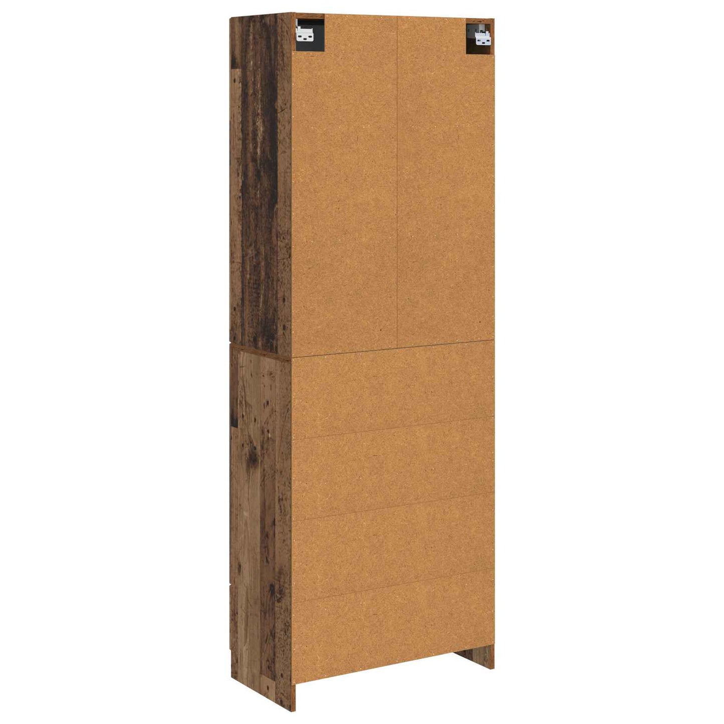 Cabinet Set 2 pcs Old Wood 66 x 34.5 x 87 cm Engineered Wood