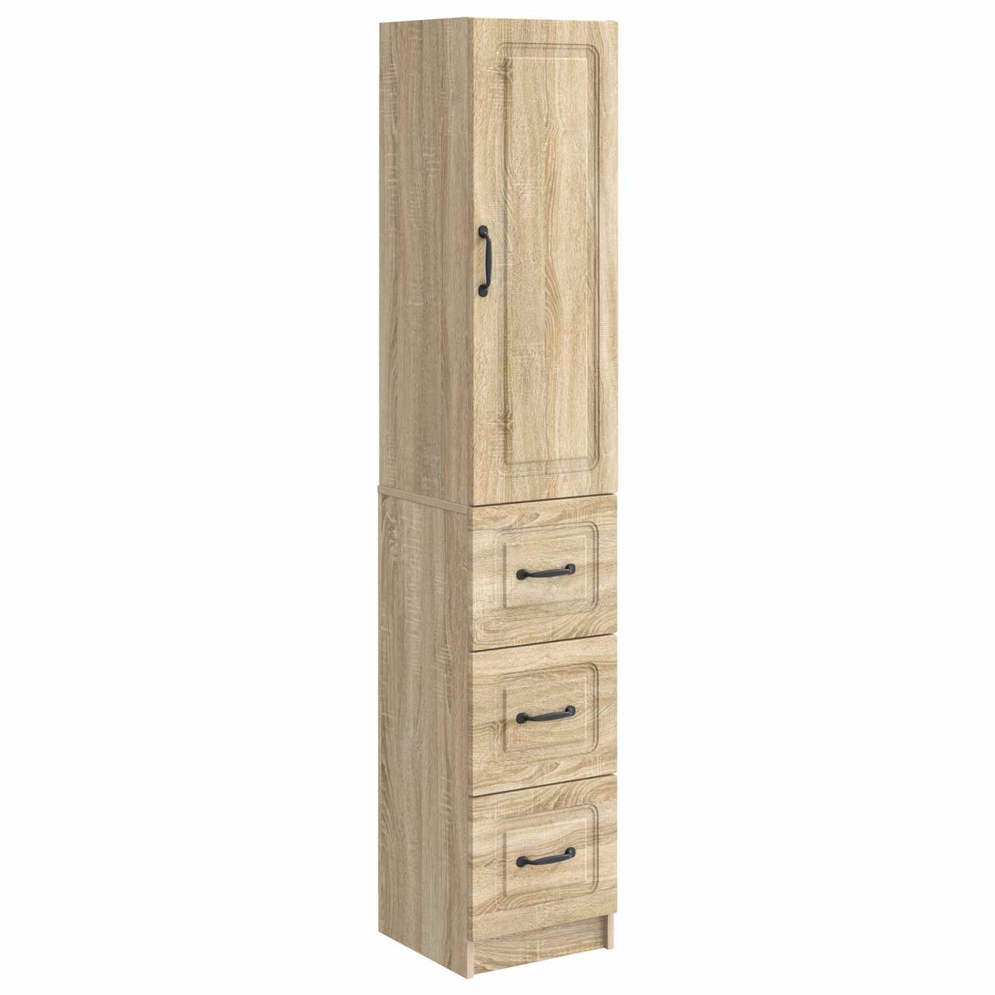 Cabinet Set 2 pcs Sonoma Oak 33 x 34.5 x 87 cm Engineered Wood