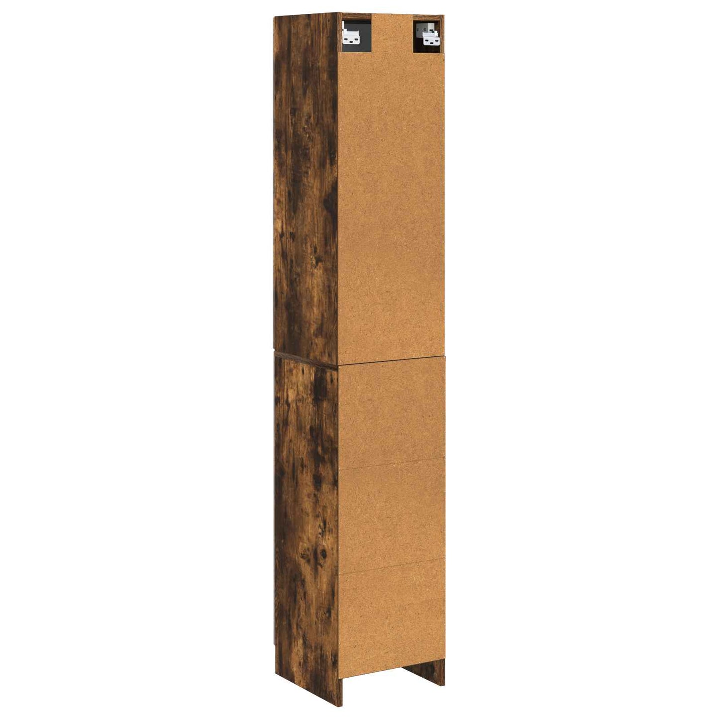 Cabinet Set 2 pcs Smoked Oak 33 x 34.5 x 87 cm Engineered Wood