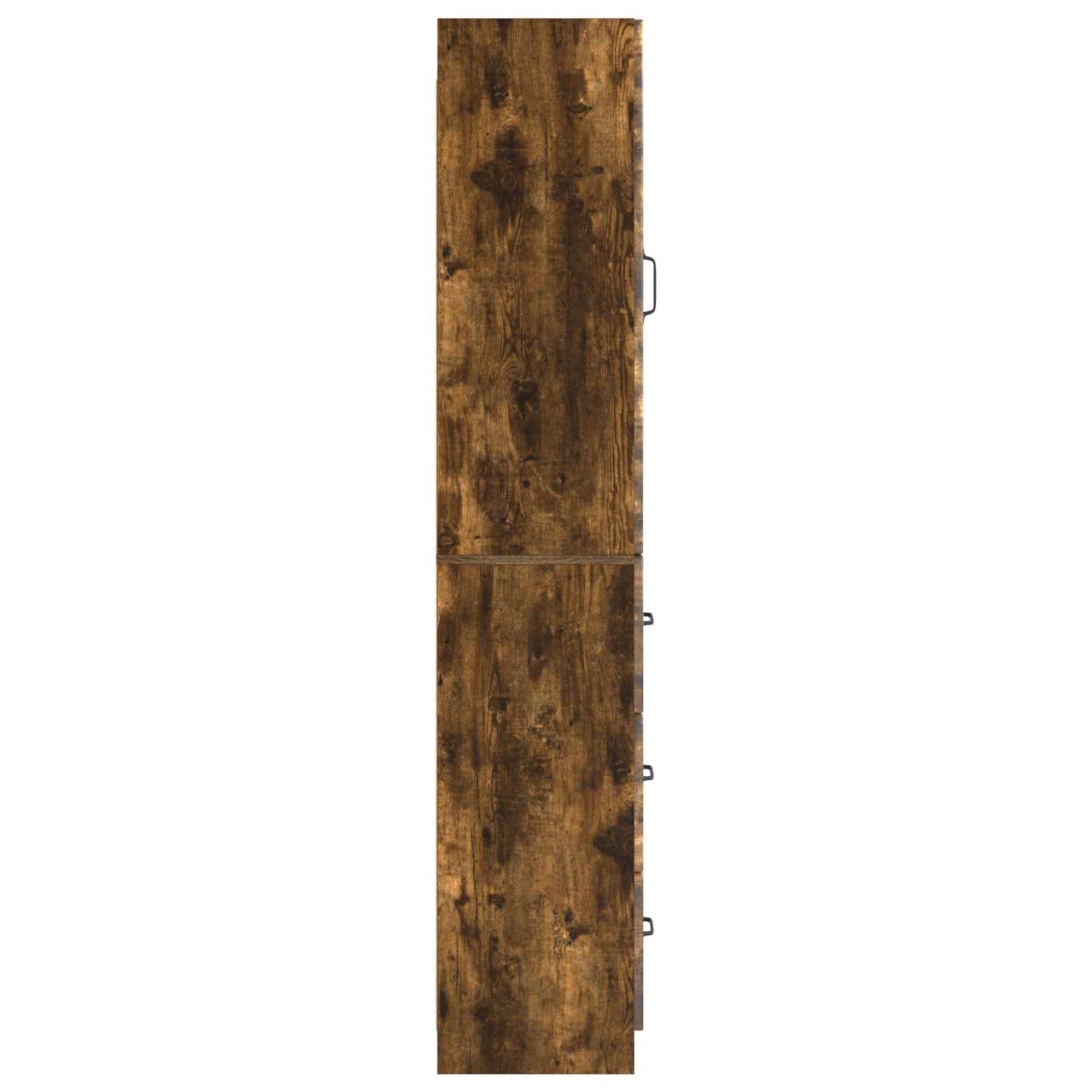Cabinet Set 2 pcs 33 x 34.5 x 87 cm Engineered Wood Smoked Oak