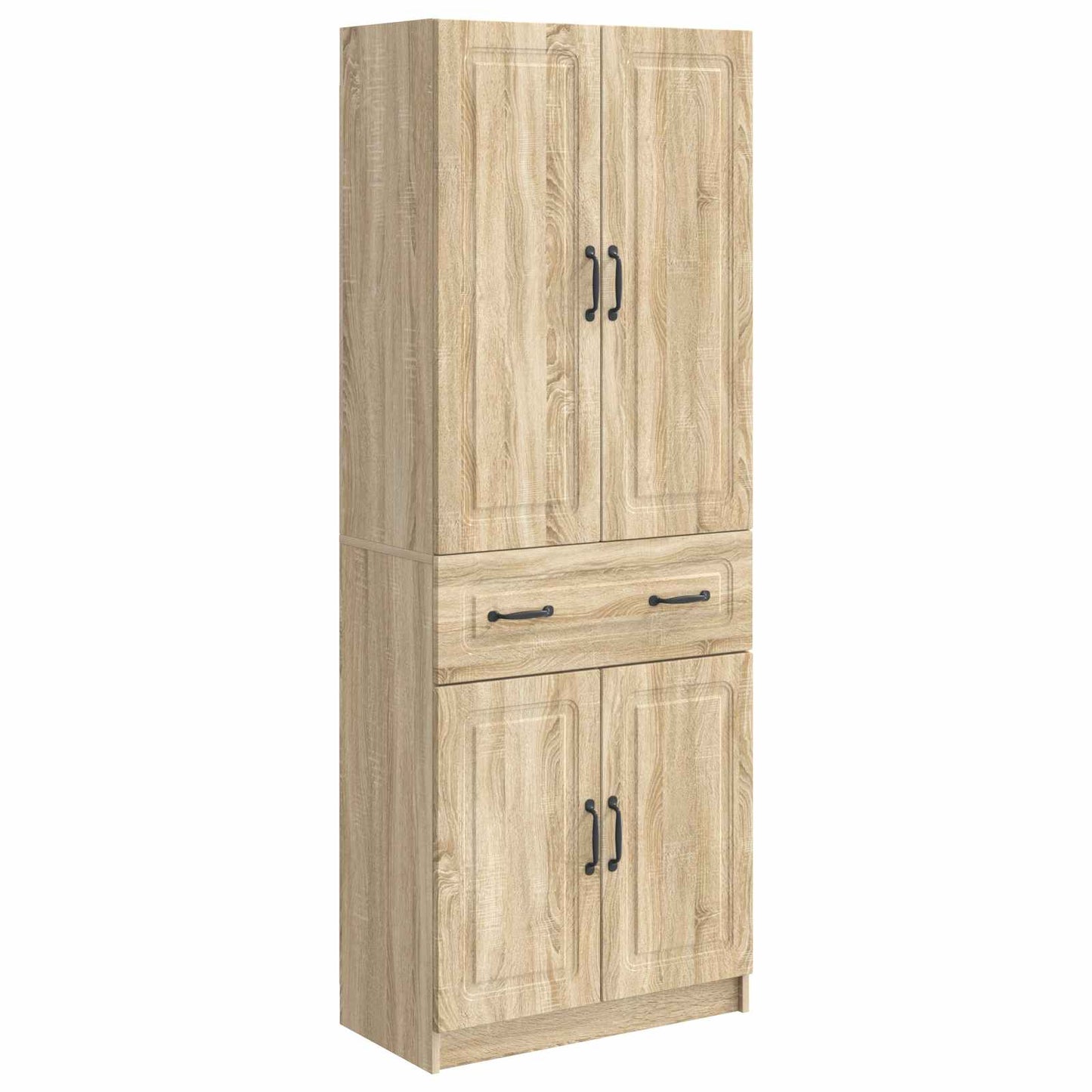 Cabinet Set 2 pcs Sonoma Oak Engineered Wood