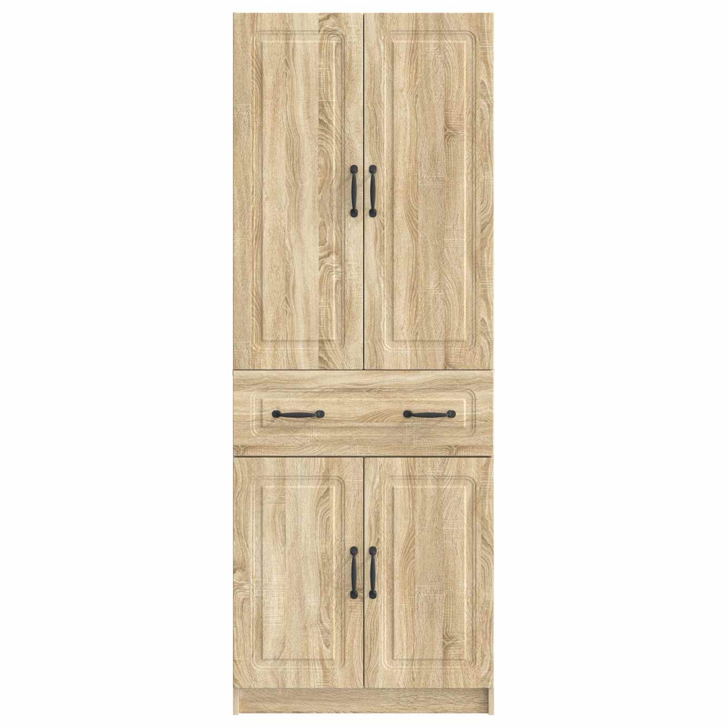 Cabinet Set 2 pcs Sonoma Oak Engineered Wood