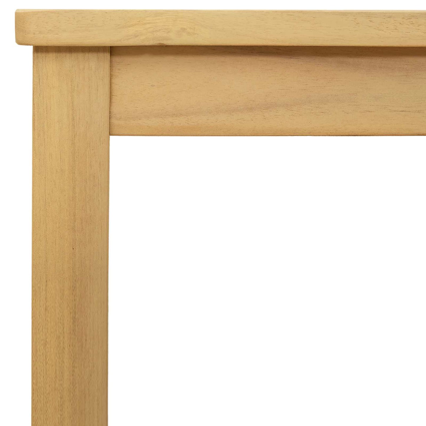 Coffee Table Light Acacia 50 x 35 x 36 cm Solid Acacia Wood