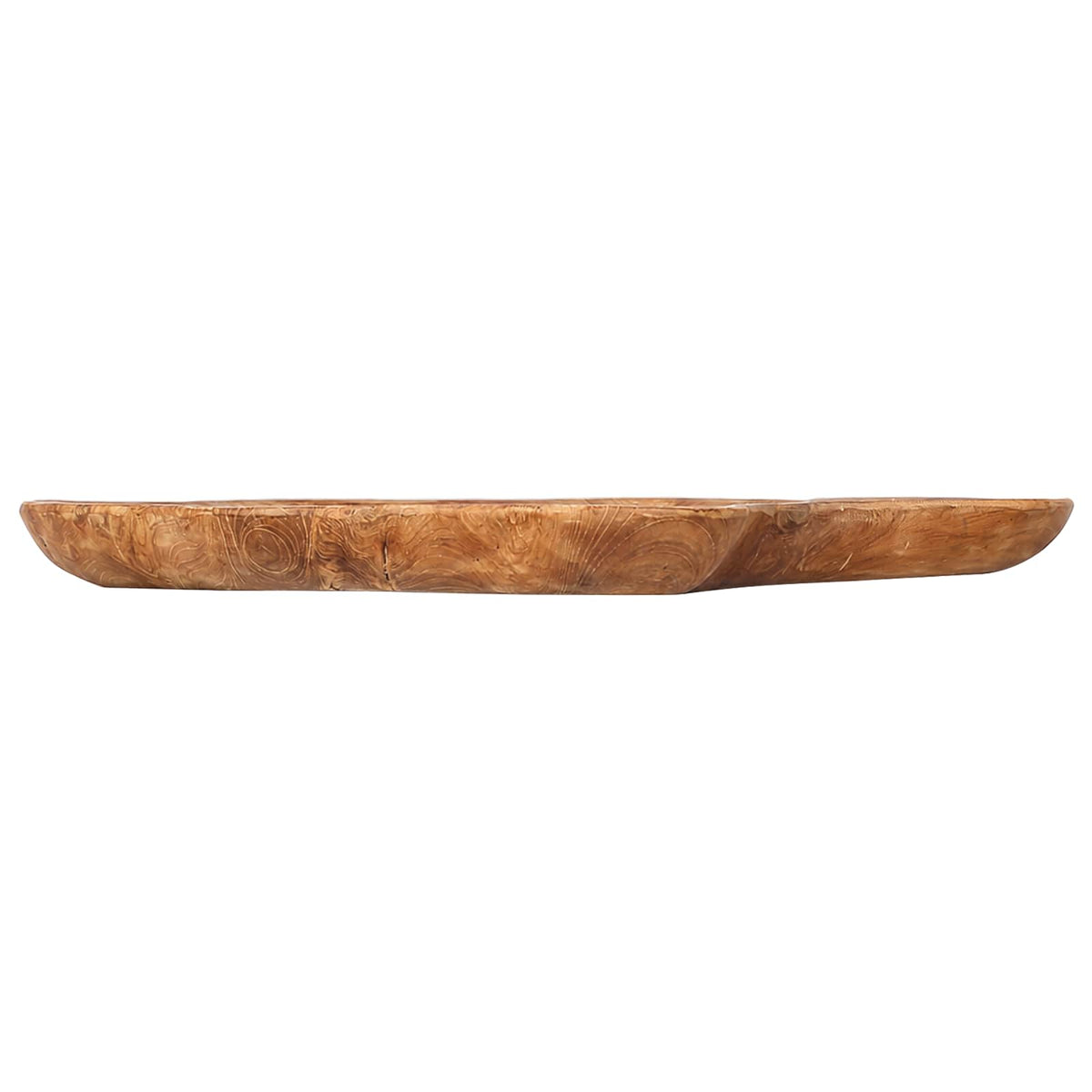 Fruit Bowl JEPARA Ø 40 cm Teak Brown Solid Teak Wood