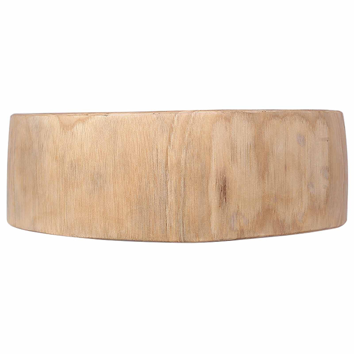 Fruit Bowl JEPARA Teak Brown Ø 30 cm Solid Teak Wood
