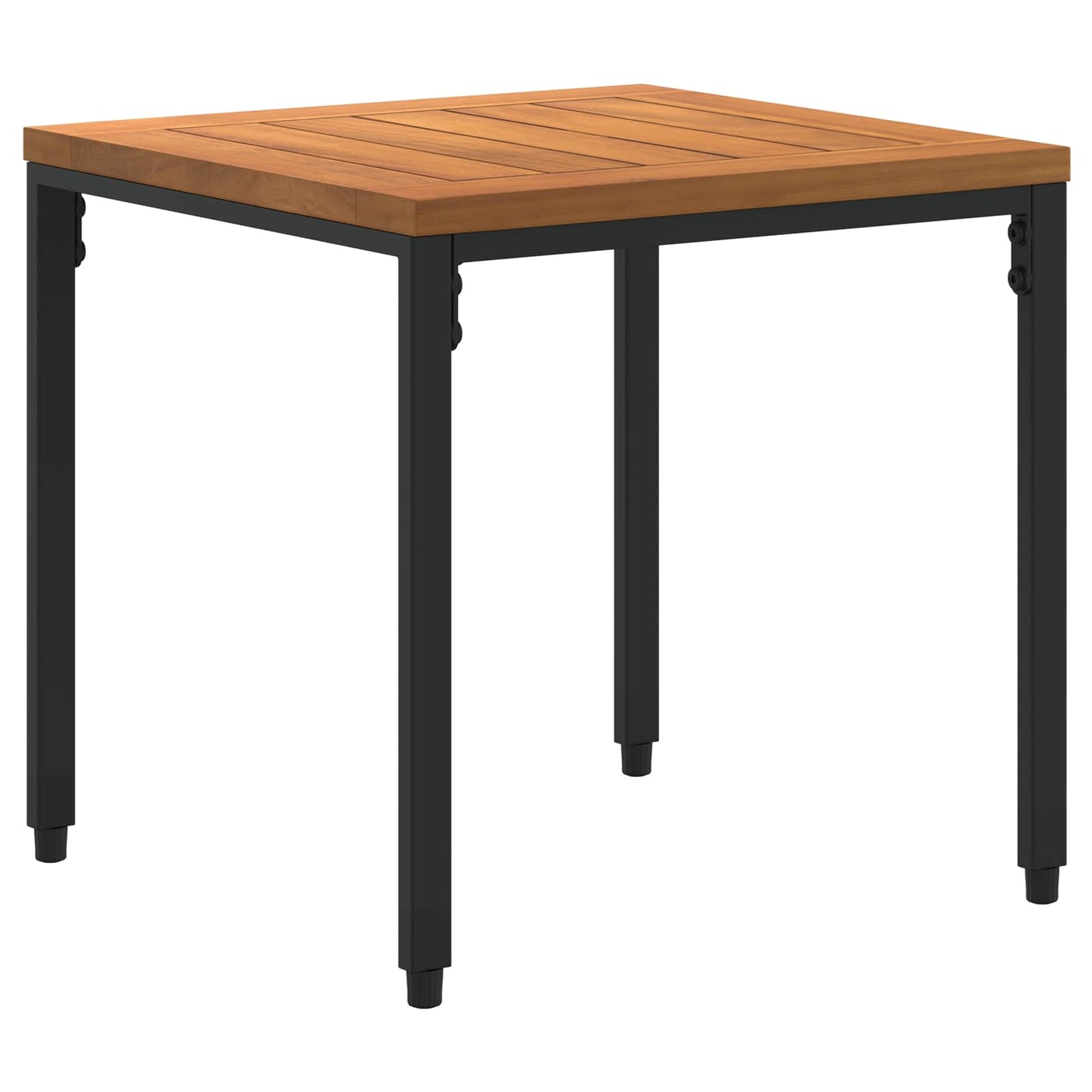 Outdoor Furniture Set 3 pcs Black and Cream White PE Rattan