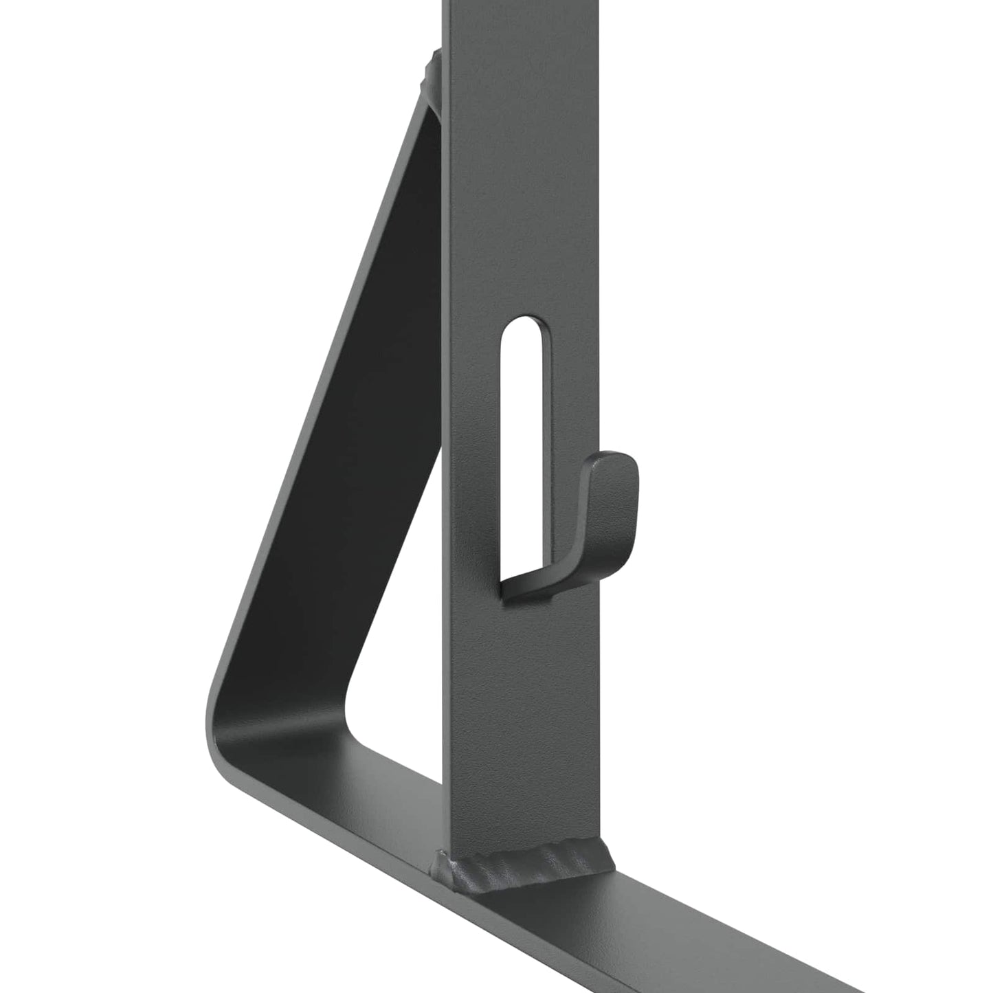 Snow Guard Support 2 pcs Anthracite 29.5 x 3 x 34.5 cm Steel