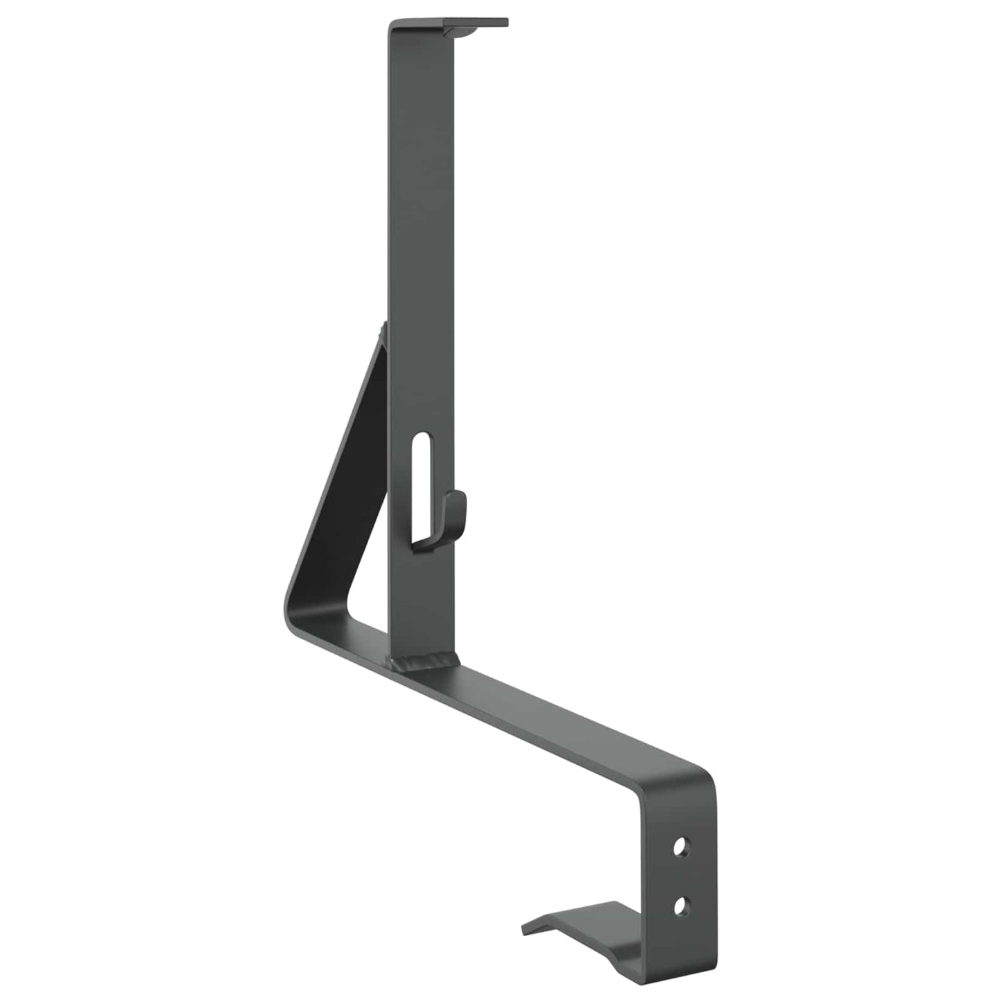 Snow Guard Support 6 pcs Anthracite 29.5 x 3 x 34.5 cm Steel