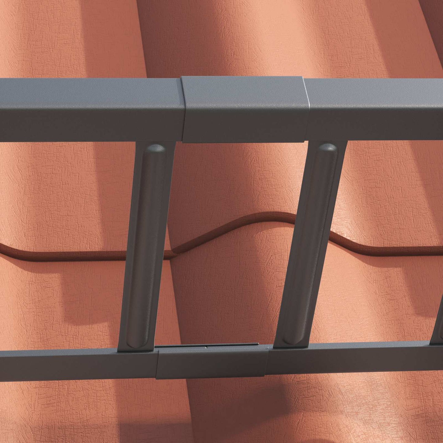 Anthracite 600 x 2.5 x 20 cm Steel