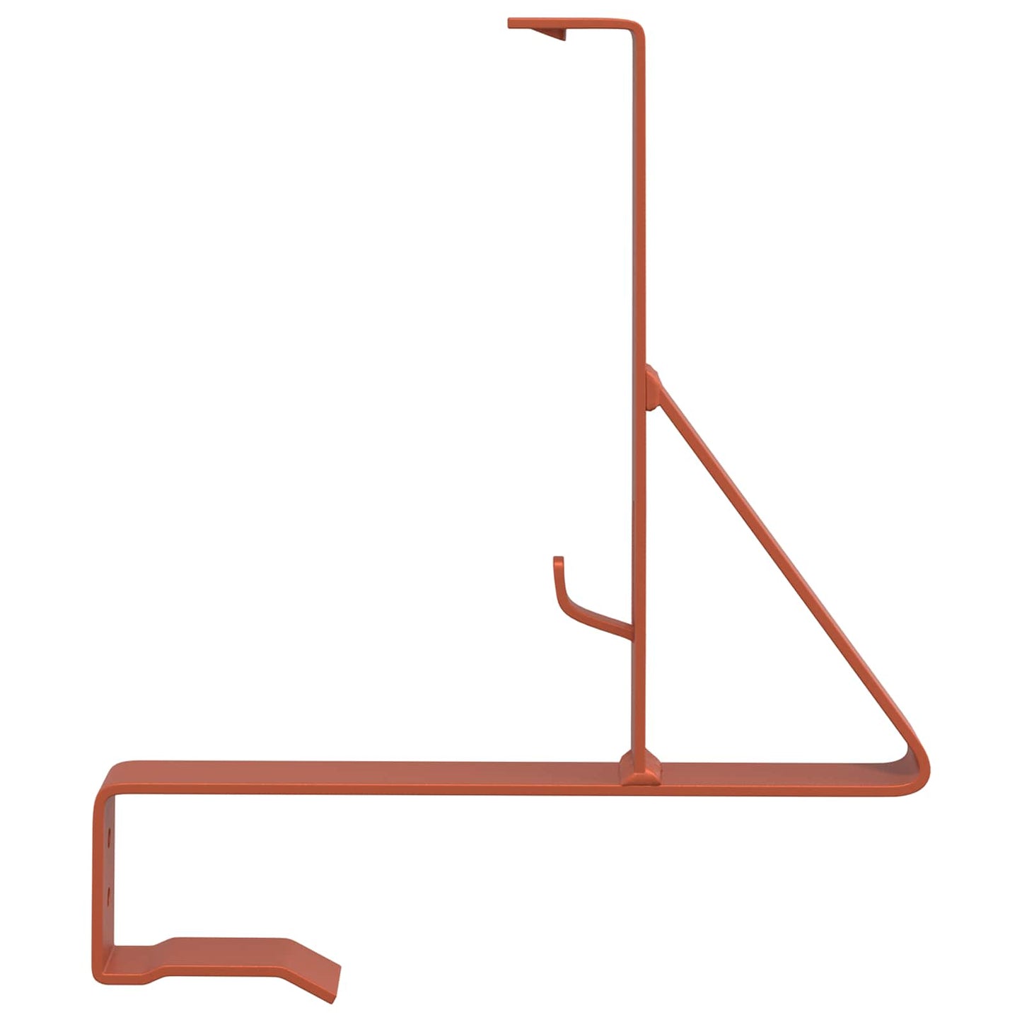 Snow Guard Support 12 pcs Red 29.5 x 3 x 34.5 cm Steel