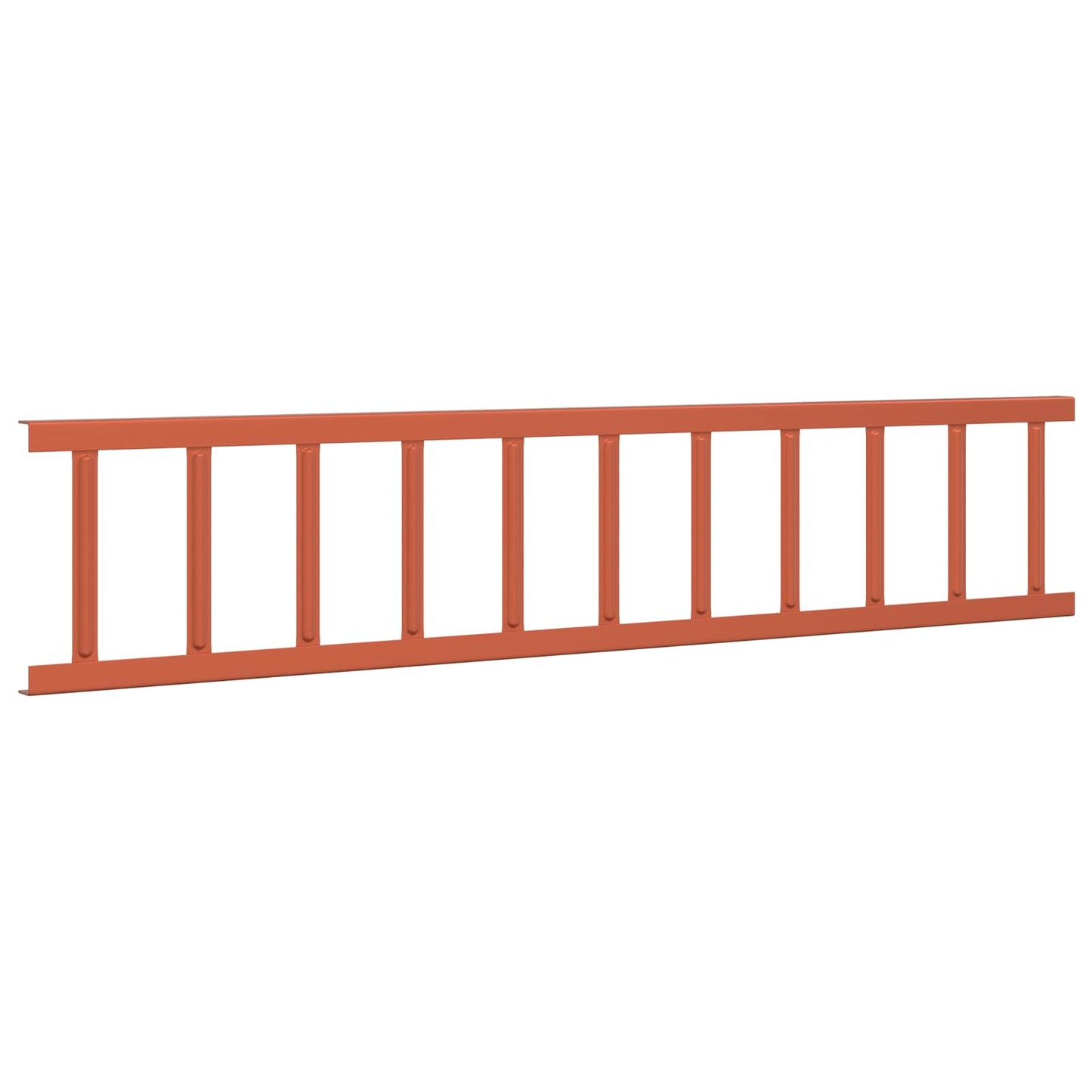 Red 600 x 2.5 x 20 cm Steel