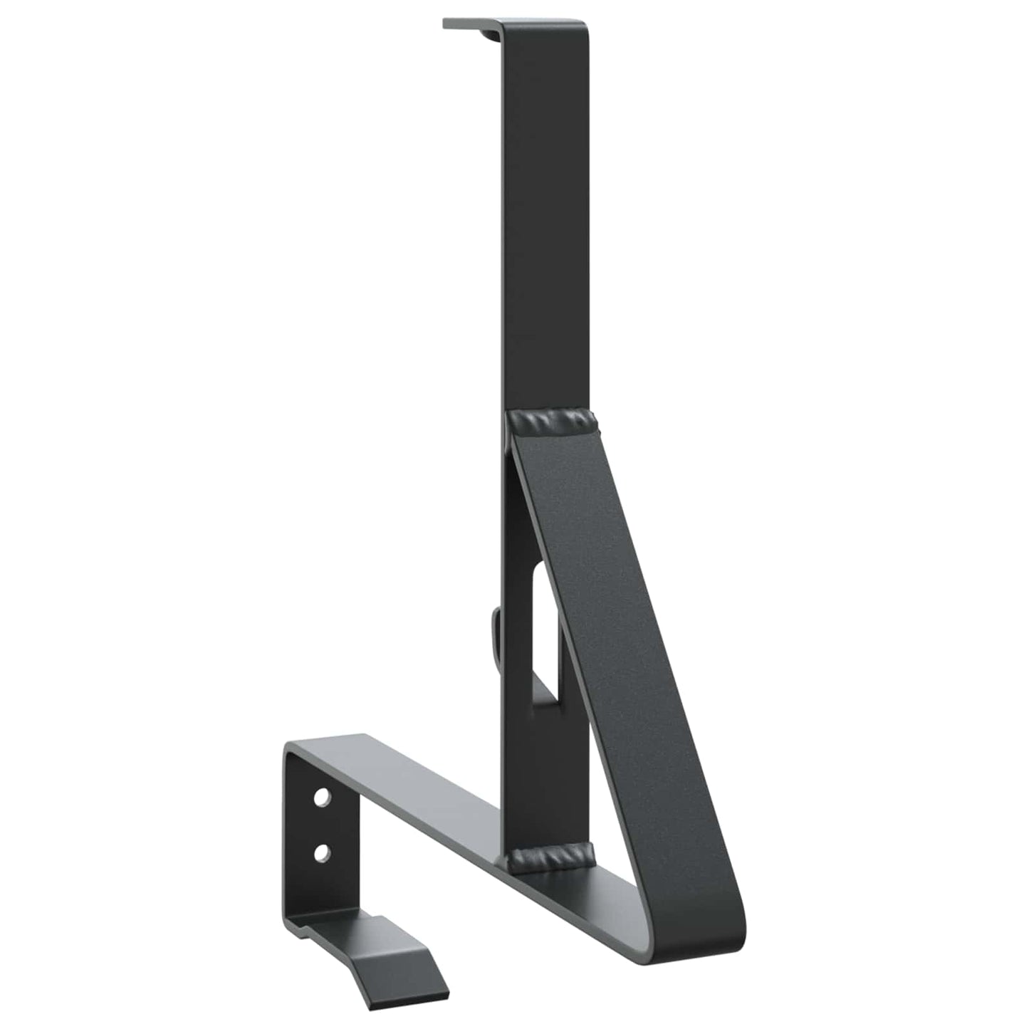 Snow Guard Support 6 pcs Black 29.5 x 3 x 34.5 cm Steel