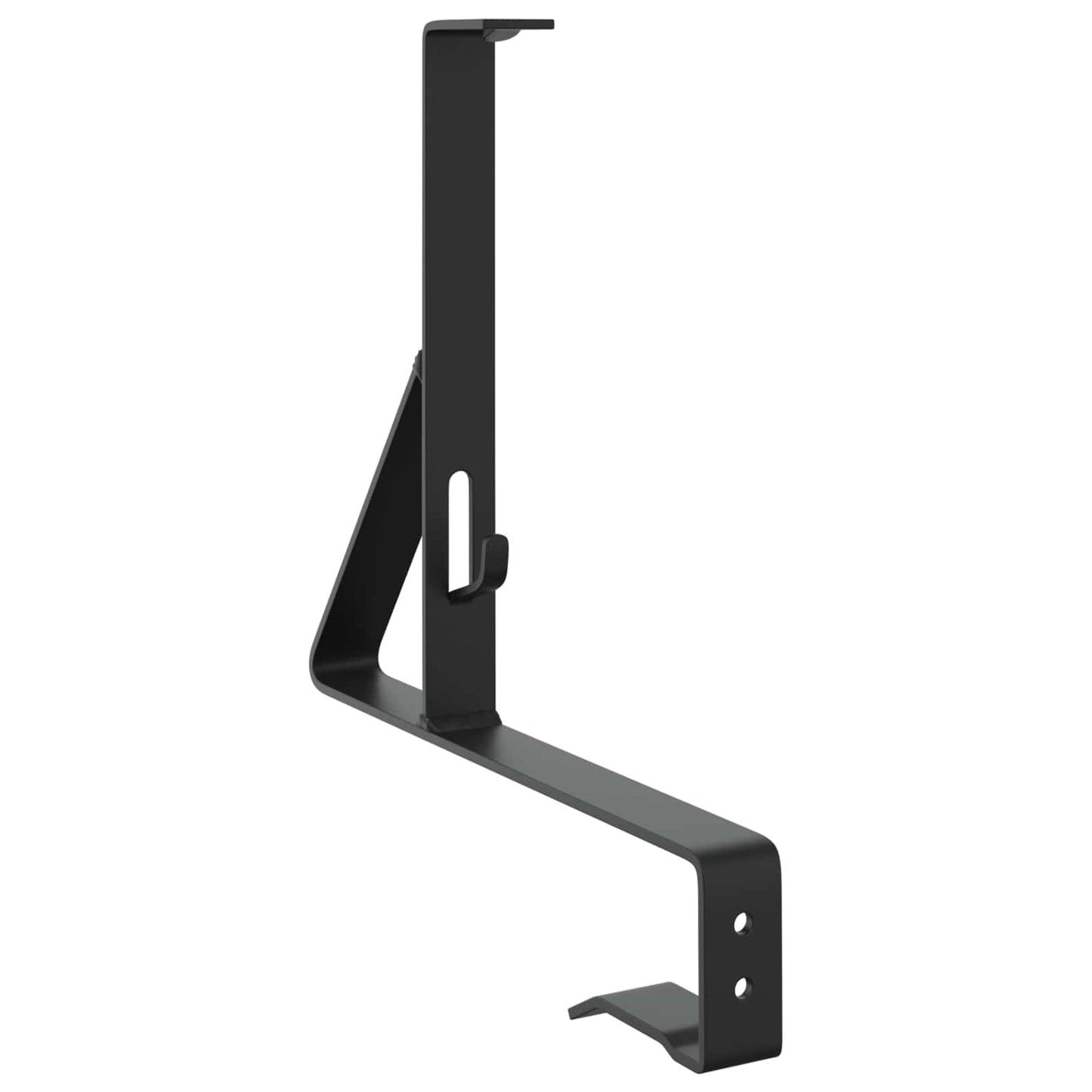 Snow Guard Support 6 pcs Black 29.5 x 3 x 34.5 cm Steel