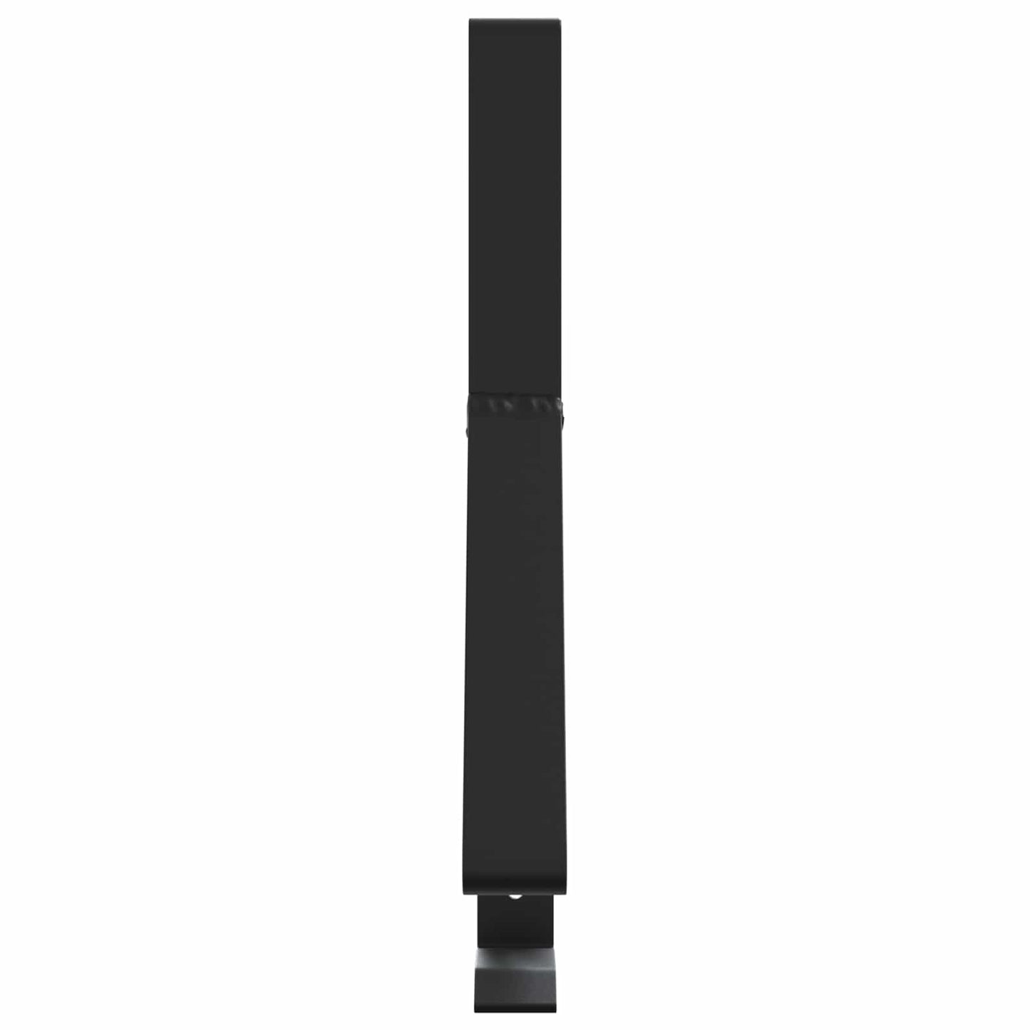 Snow Guard Support 6 pcs Black 29.5 x 3 x 34.5 cm Steel