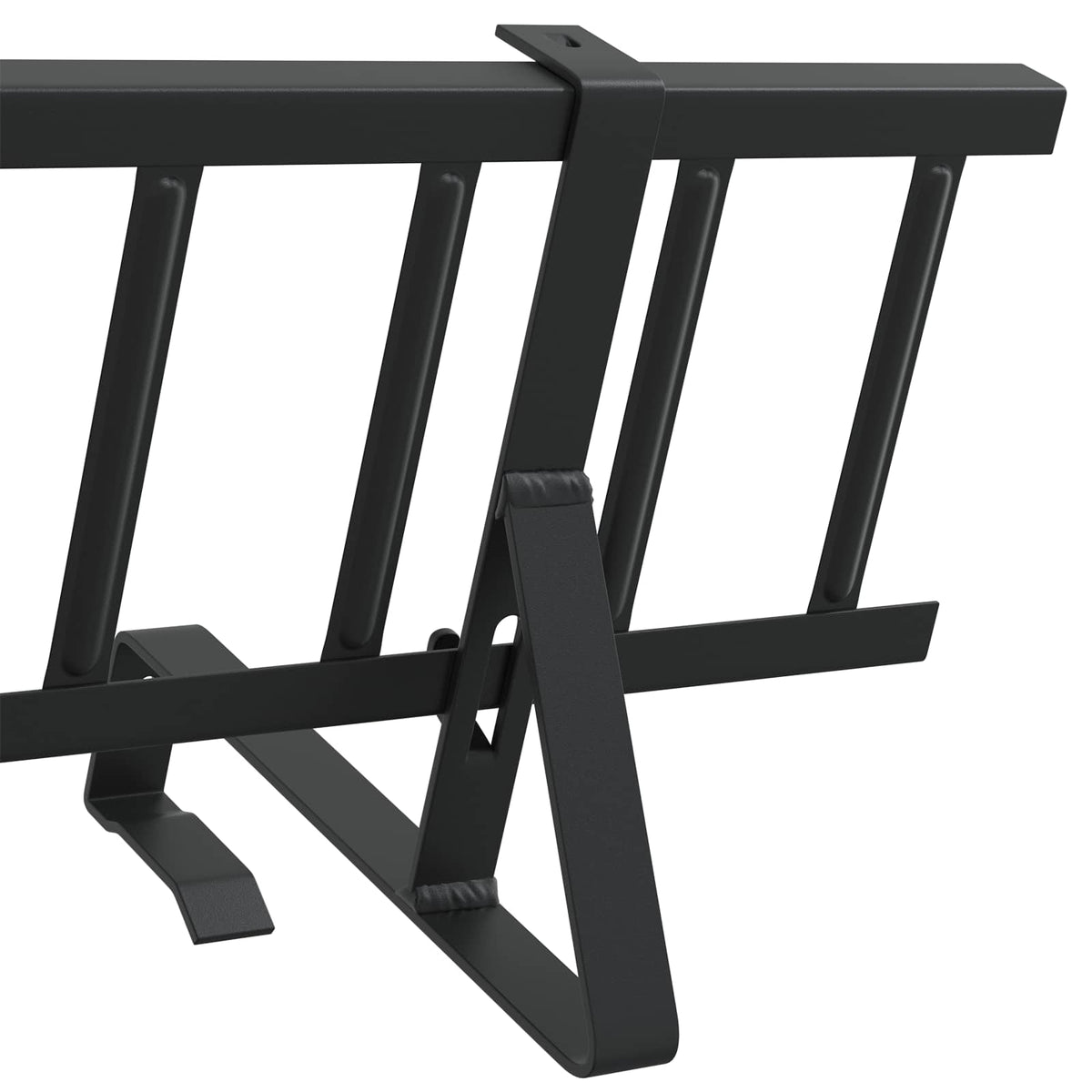 Roof Snow Guard Black 800 x 29.5 x 34.5 cm Steel
