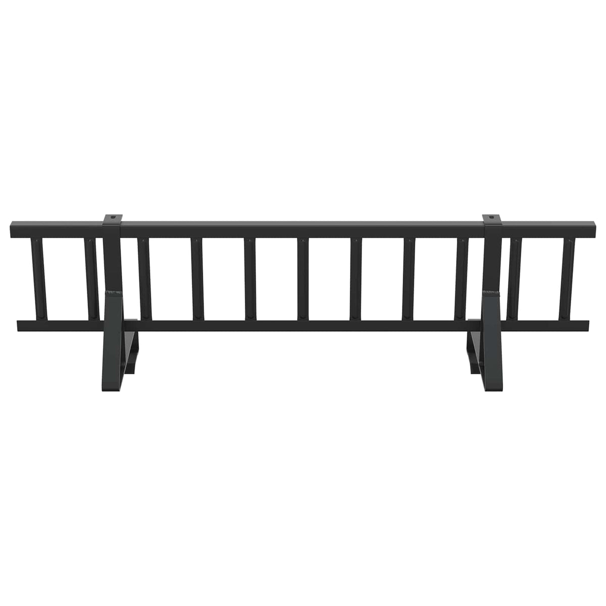 Roof Snow Guard Black 800 x 29.5 x 34.5 cm Steel
