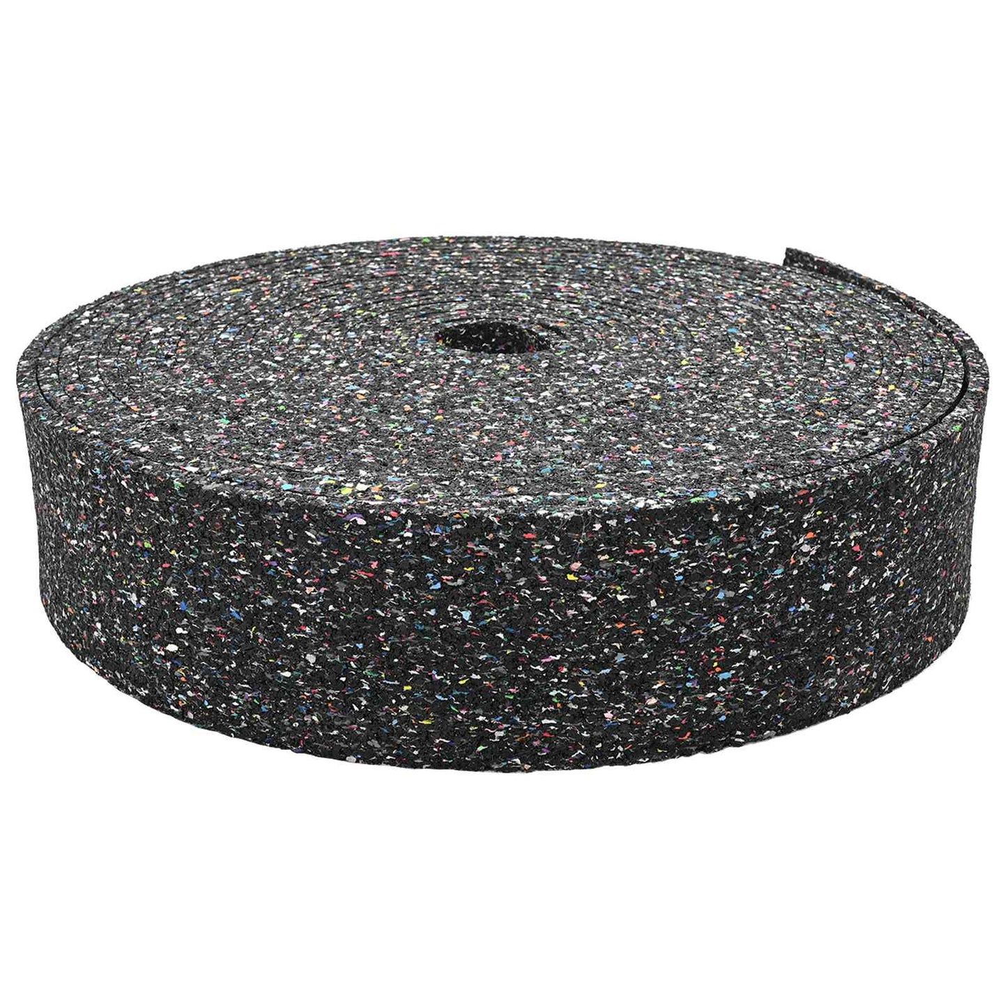 Rubber Granulate Roll Black 2000 x 5 x 1 cm Rubber