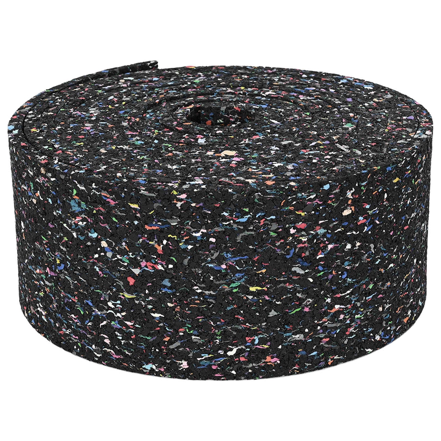 Rubber Granulate Roll Black 1000 x 10 x 0.3 cm Rubber
