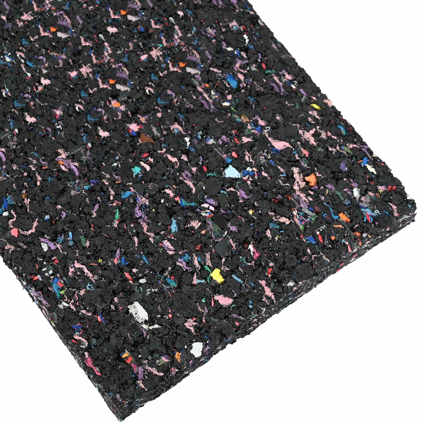 Rubber Granulate Roll Black 1000 x 10 x 0.6 cm Rubber