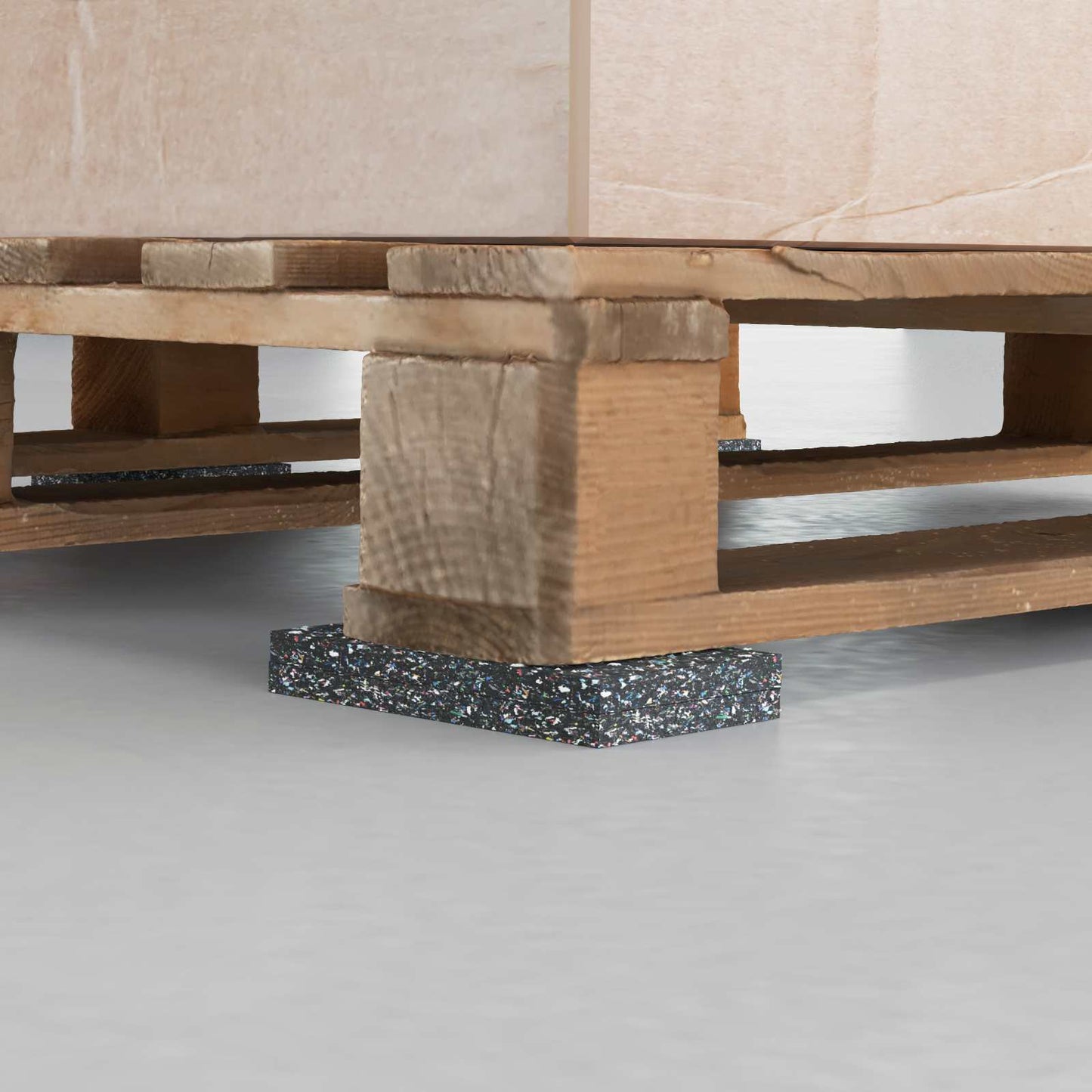 Rubber Granulate Roll Black 2000 x 10 x 0.6 cm Rubber