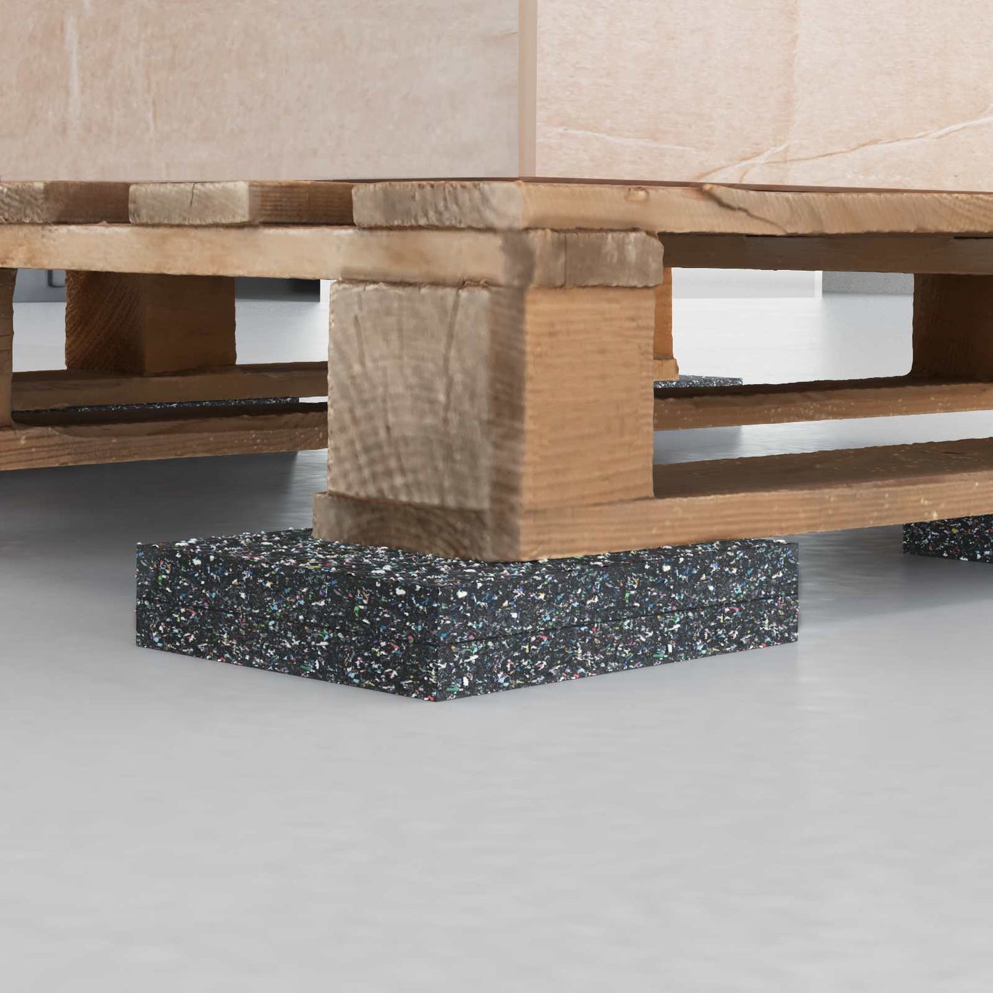 Rubber Granulate Roll Black 2000 x 12 x 0.6 cm Rubber