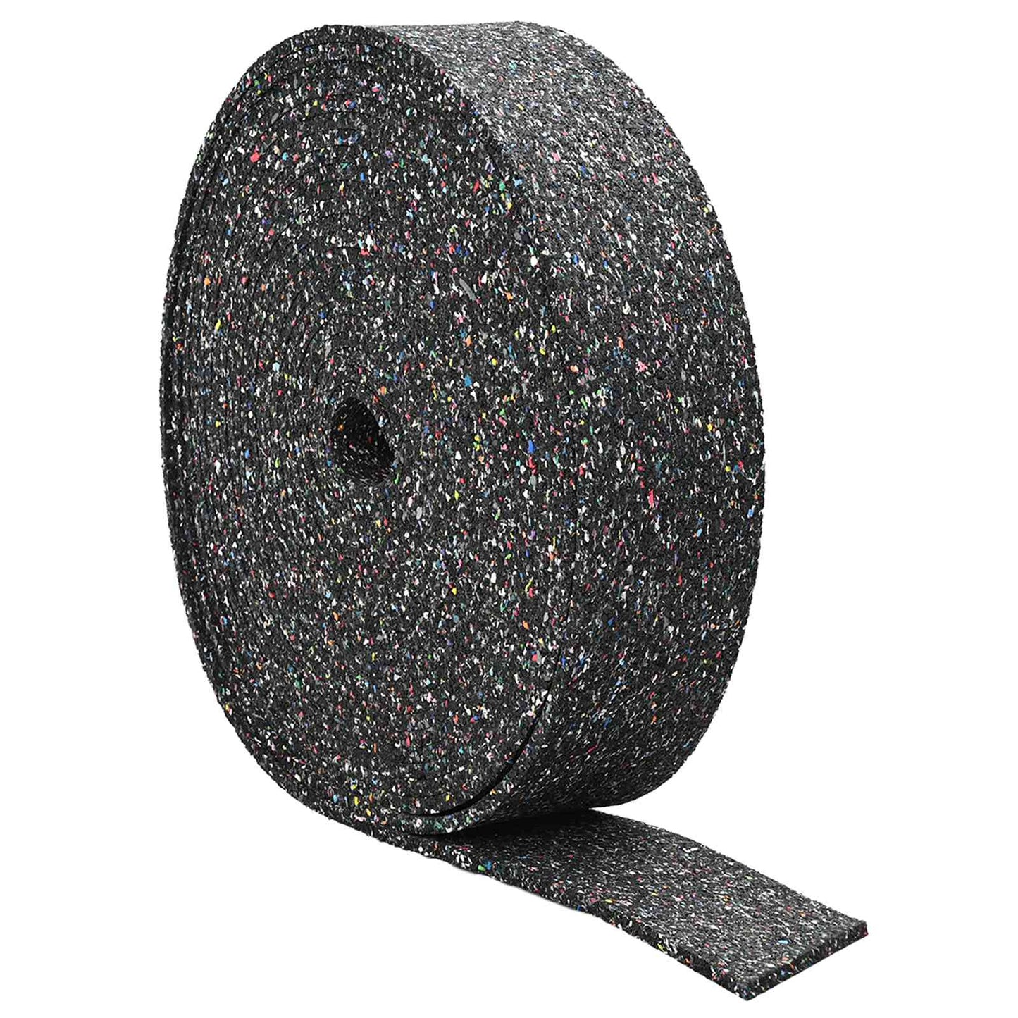 Rubber Granulate Roll Black 2000 x 12 x 0.6 cm Rubber